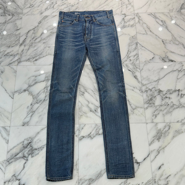 CELINE 2022SS Skinny Denim Pants N354 114T 08TU Size 27 セリーヌ スキニーデニムパンツ サイズ27