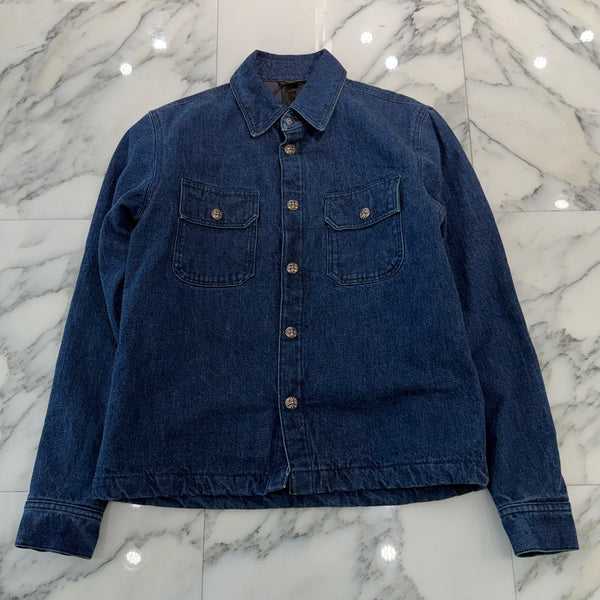 CHROME HEARTS Y NOT WORK DOG Denim Jacket Size S クロムハーツ ワイノット ワークドッグ デニムジャケット サイズS