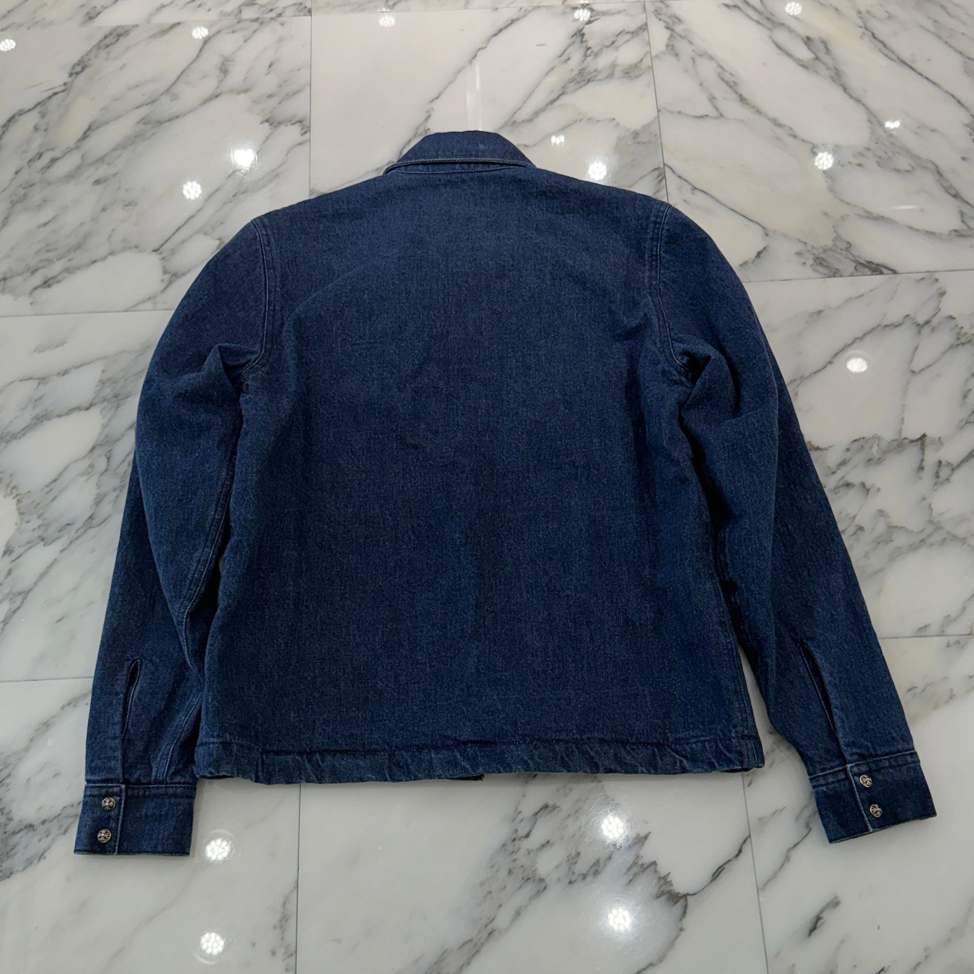 CHROME HEARTS Y NOT WORK DOG Denim Jacket Size S クロムハーツ ワイノット ワークドッグ デニムジャケット サイズS