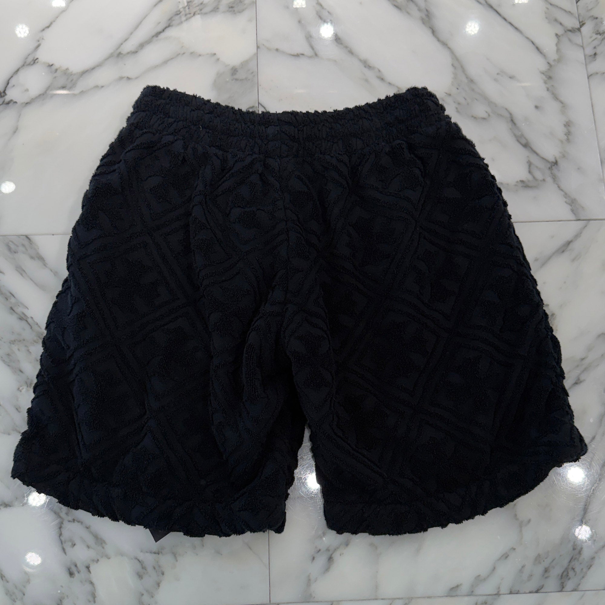 CHROME HEARTS Y NOT CH Plus Pattern Pile Terry Shorts Size S クロムハーツ ワイノット CHプラス総柄 パイル地 テリーショーツ サイズS