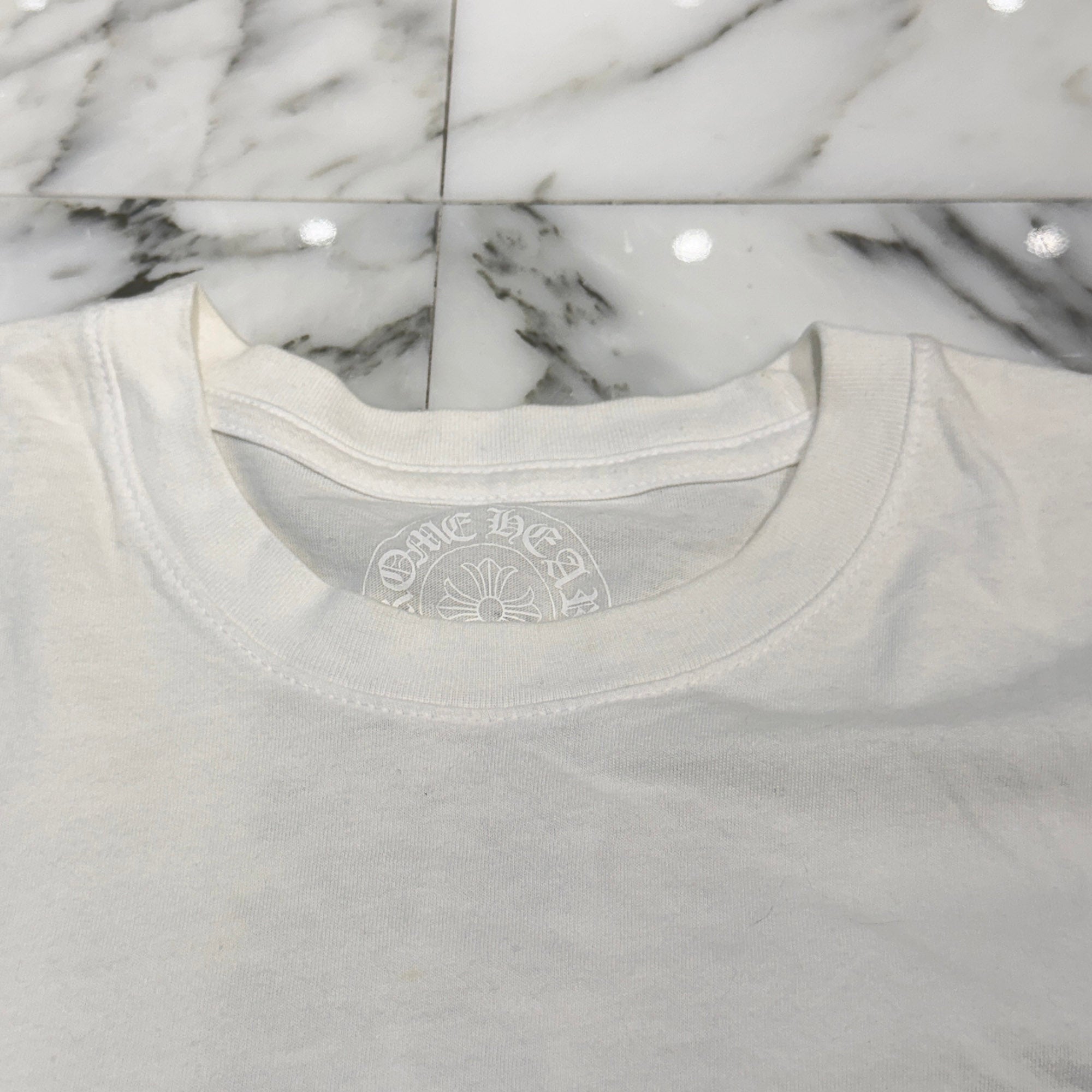 CHROME HEARTS Vertical Logo Tee Size M クロムハーツ ヴァーティカルロゴ Tシャツ サイズM