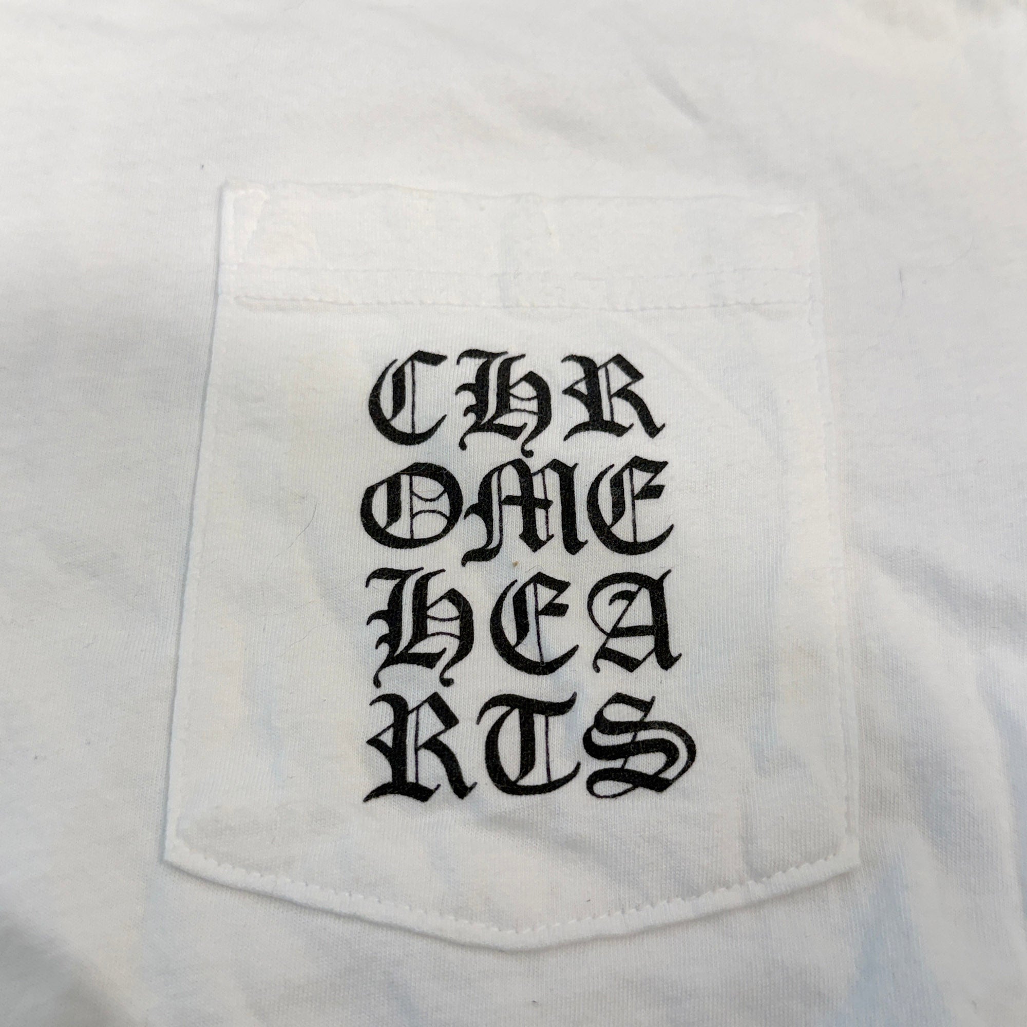 CHROME HEARTS Vertical Logo Tee Size M クロムハーツ ヴァーティカルロゴ Tシャツ サイズM