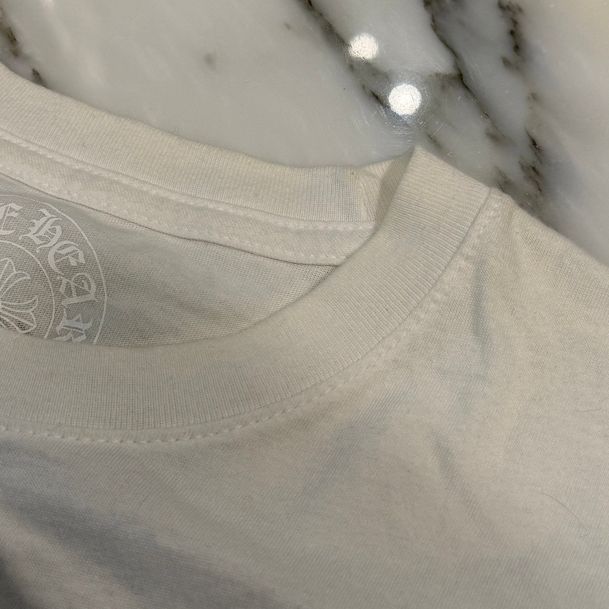 CHROME HEARTS Vertical Logo Tee Size M クロムハーツ ヴァーティカルロゴ Tシャツ サイズM