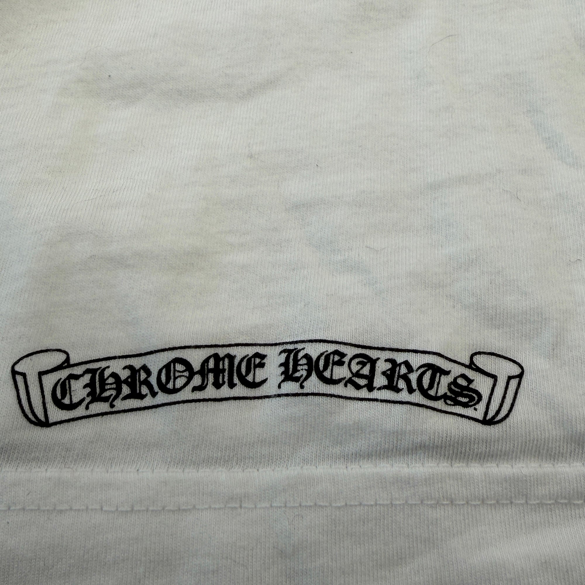 CHROME HEARTS Vertical Logo Tee Size M クロムハーツ ヴァーティカルロゴ Tシャツ サイズM