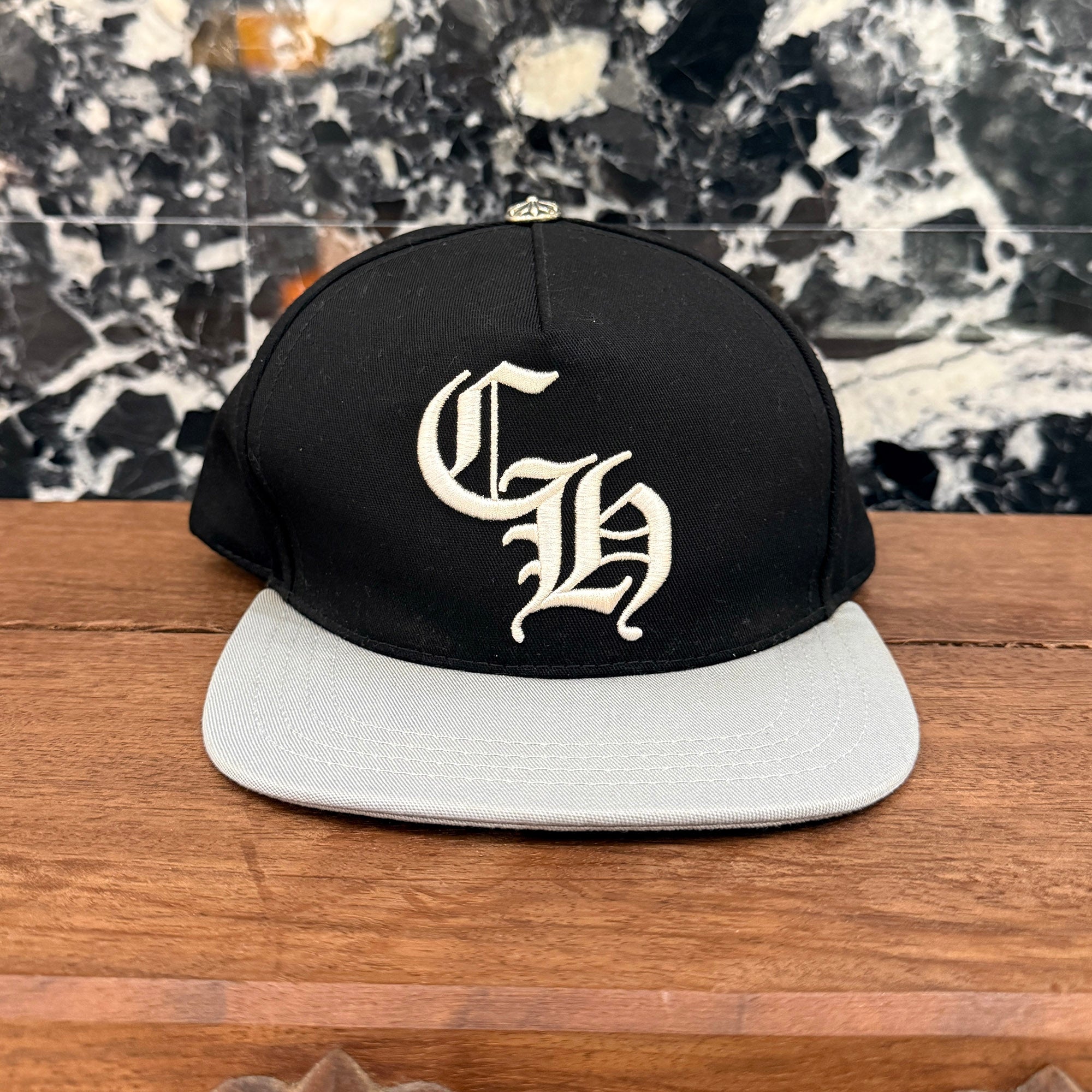 CHROME HEARTS CH Logo Embroidery Trucker Cap Size ONE SIZE (53-60) クロムハーツ CHロゴ刺繡 トラッカーキャップ サイズ ONE SIZE (53-60)