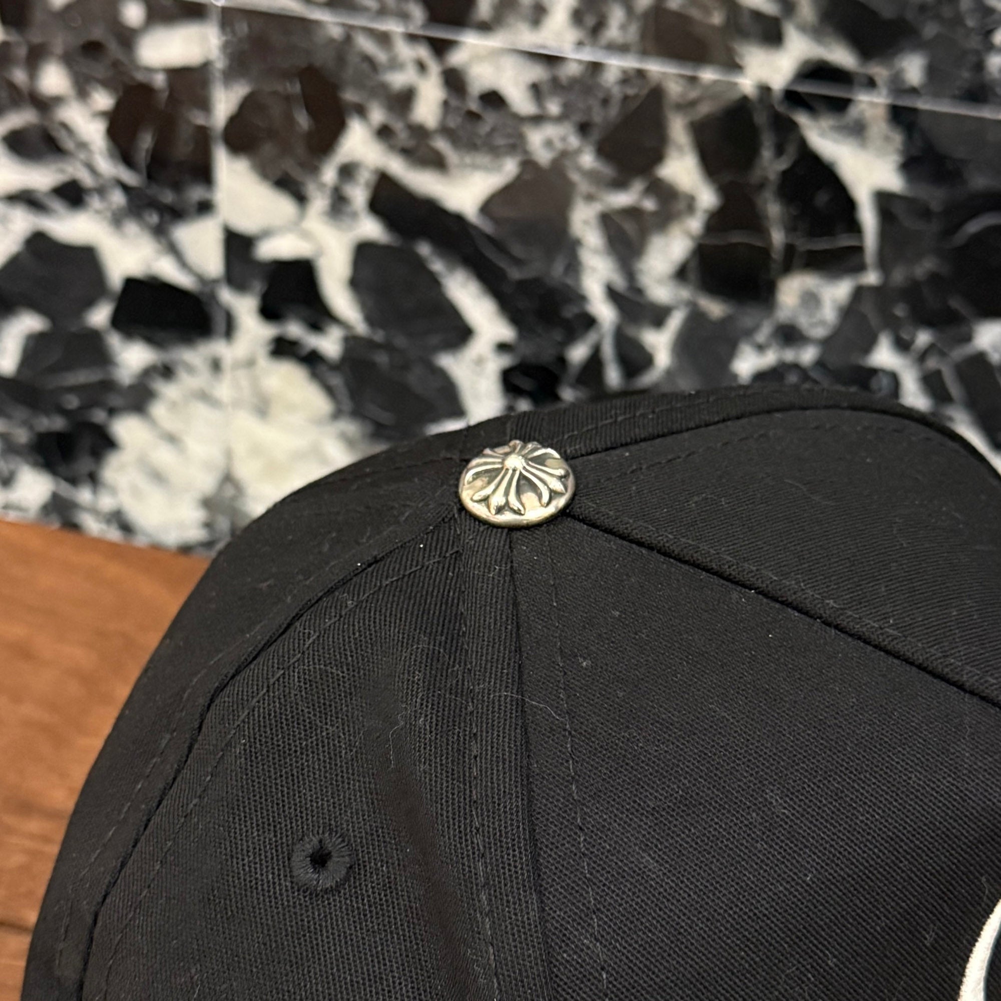 CHROME HEARTS CH Logo Embroidery Trucker Cap Size ONE SIZE (53-60) クロムハーツ CHロゴ刺繡 トラッカーキャップ サイズ ONE SIZE (53-60)