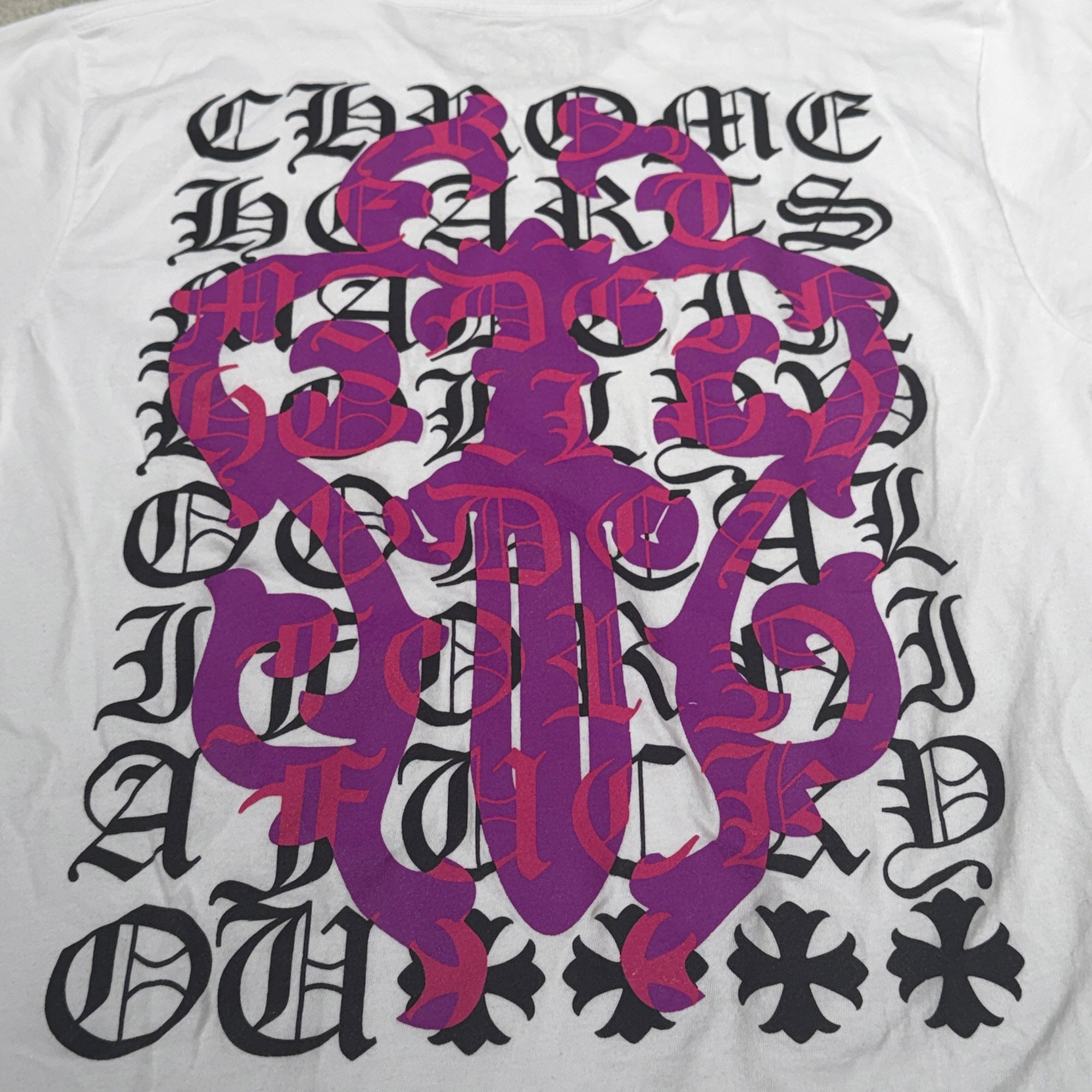 CHROME HEARTS Dagger Eye Chart Tee Size M クロムハーツ ダガーアイチャート Tシャツ サイズM
