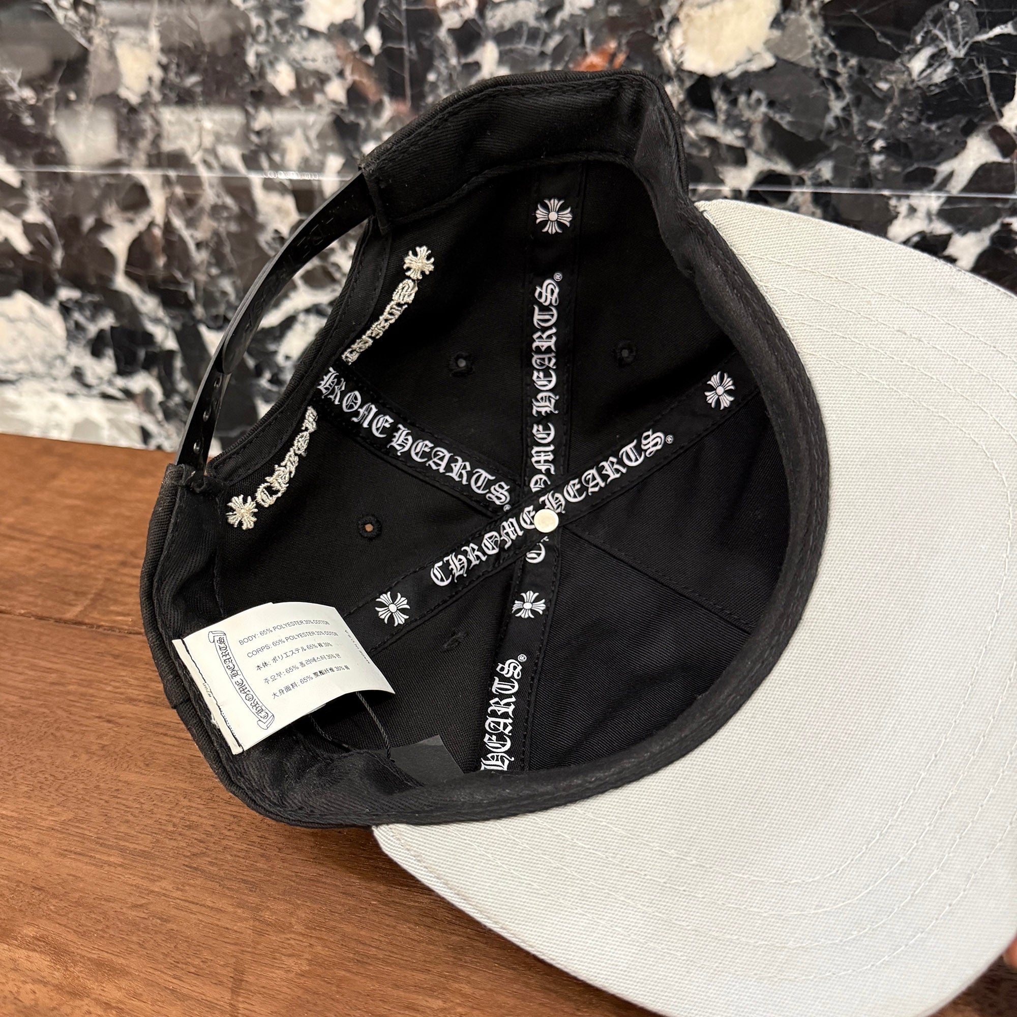 CHROME HEARTS CH Logo Embroidery Trucker Cap Size ONE SIZE (53-60) クロムハーツ CHロゴ刺繡 トラッカーキャップ サイズ ONE SIZE (53-60)