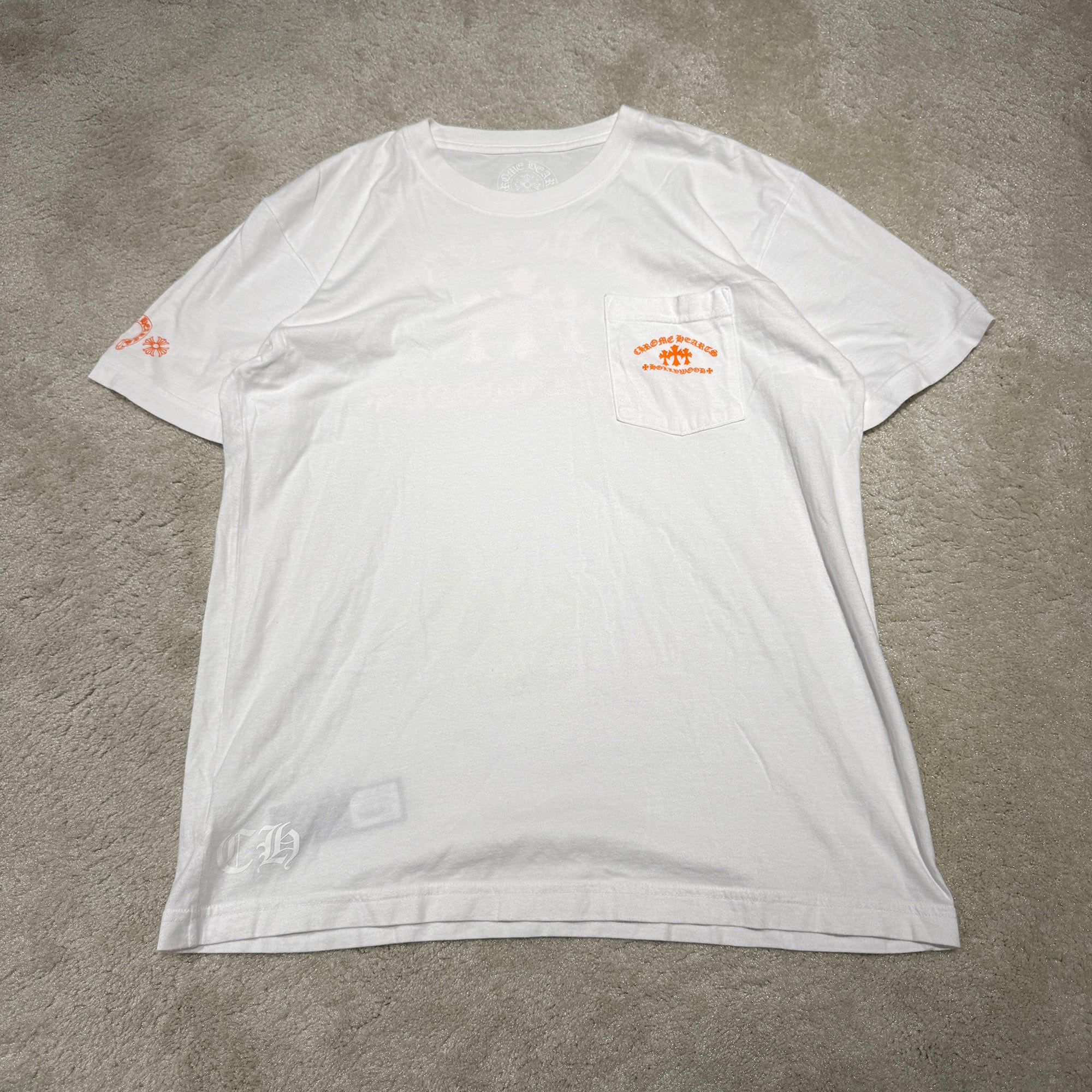 CHROME HEARTS King Taco 3 Cemetery Cross Print Tee Size L クロムハーツ キングタコ 3 セメタリークロス プリント Tシャツ サイズL