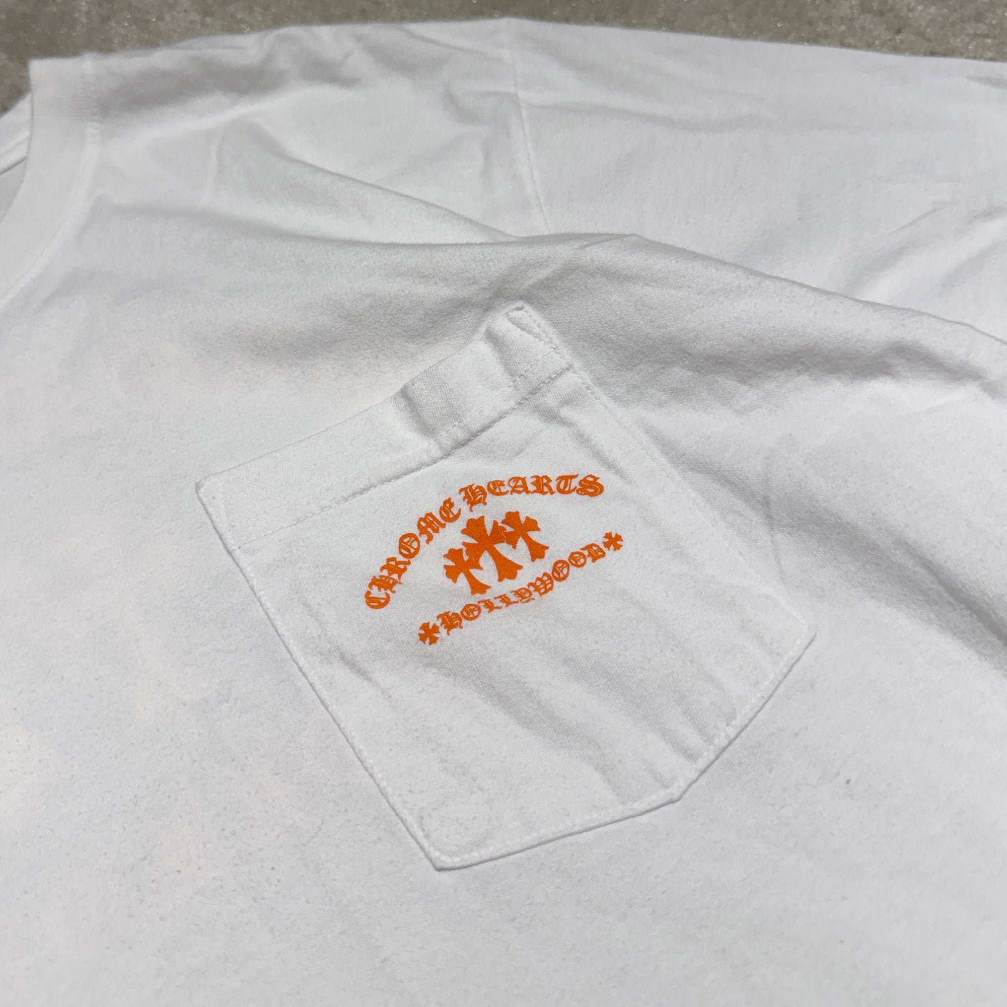CHROME HEARTS King Taco 3 Cemetery Cross Print Tee Size L クロムハーツ キングタコ 3 セメタリークロス プリント Tシャツ サイズL