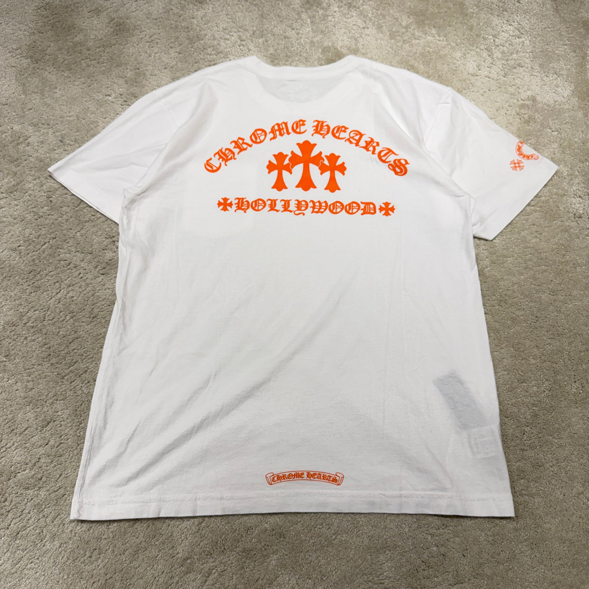CHROME HEARTS King Taco 3 Cemetery Cross Print Tee Size L クロムハーツ キングタコ 3 セメタリークロス プリント Tシャツ サイズL