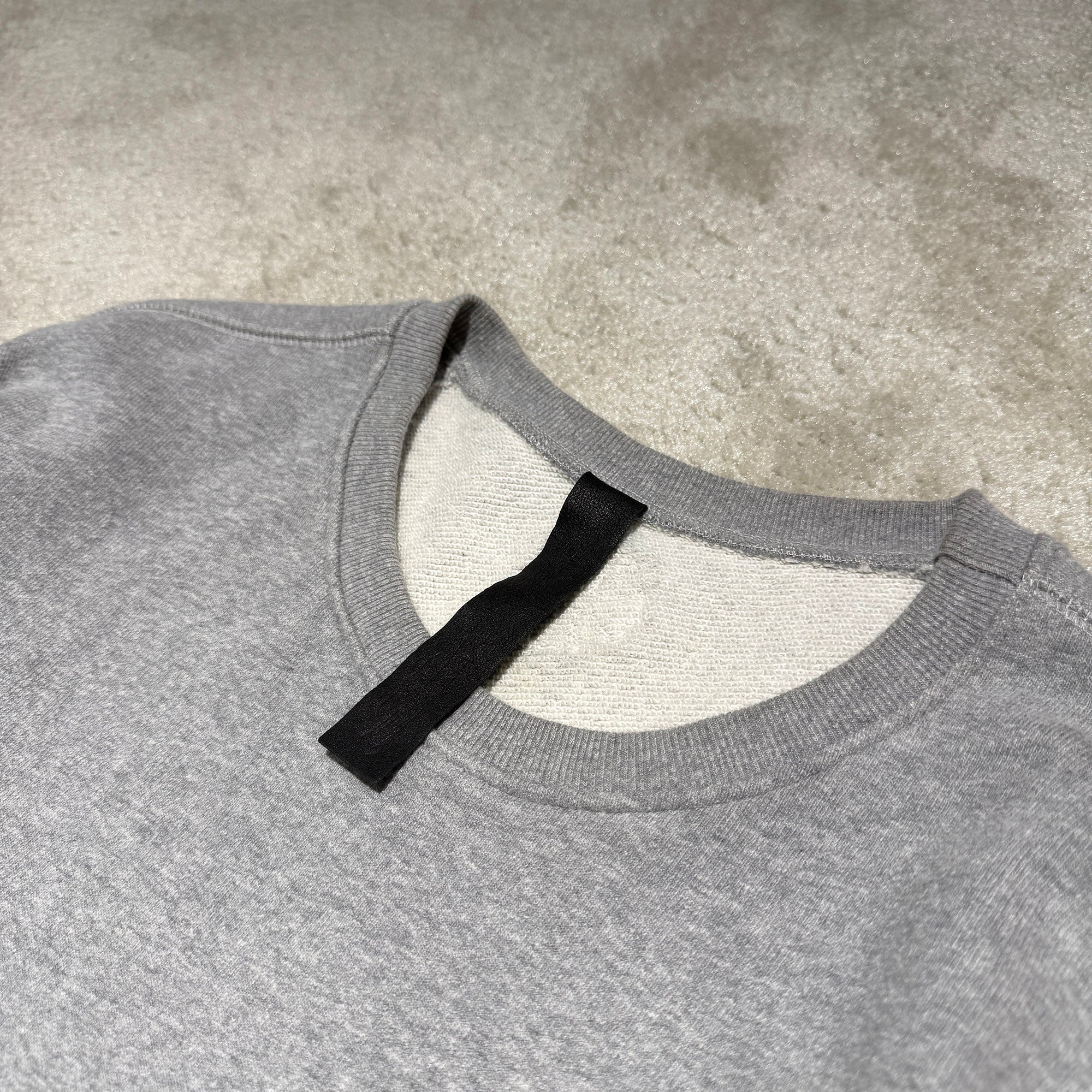 CHROME HEARTS Y NOT CH Plus Leather Patch Sweatshirt Size XL クロムハーツ ワイノット CHプラス レザーパッチ スウェットシャツ サイズXL