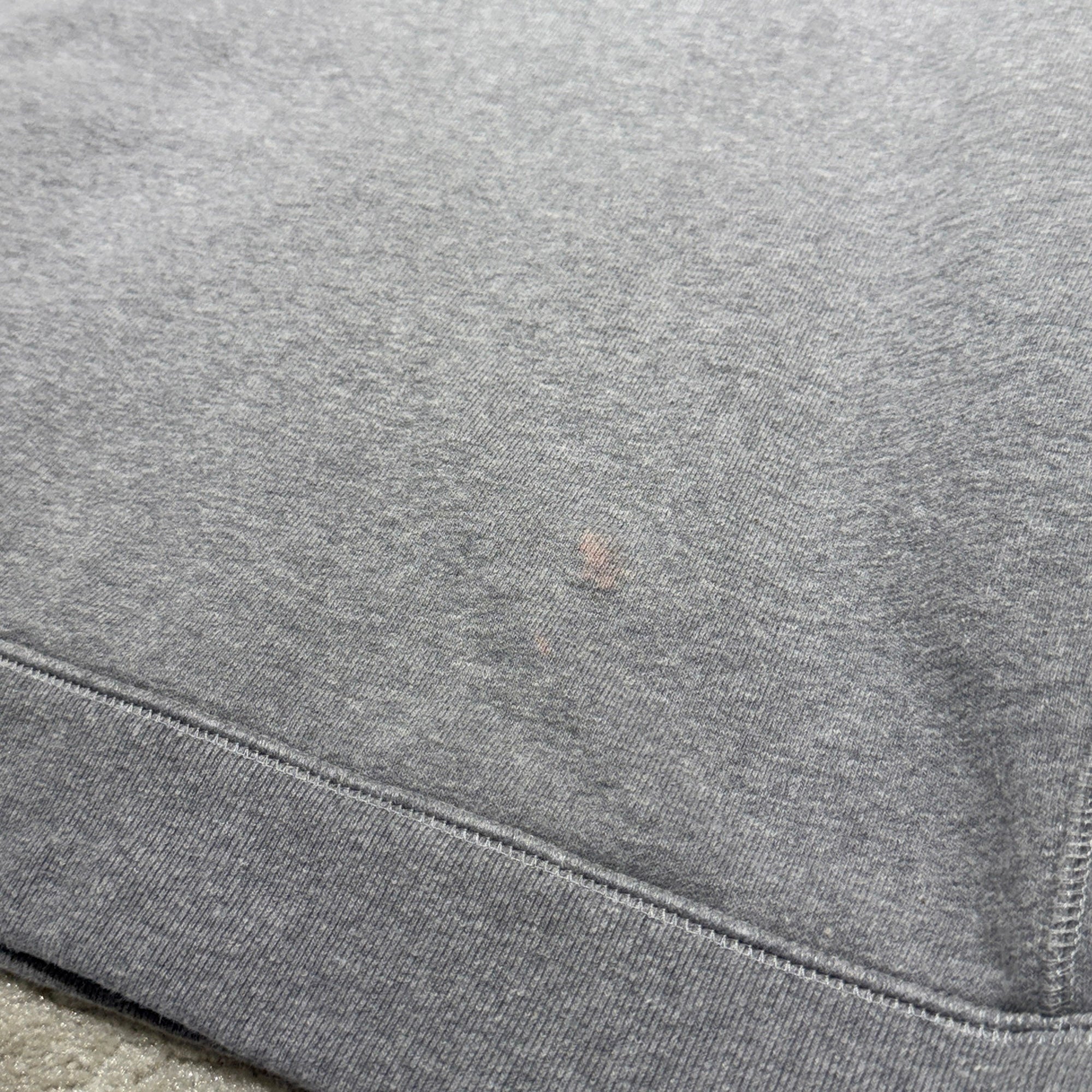 CHROME HEARTS Y NOT CH Plus Leather Patch Sweatshirt Size XL クロムハーツ ワイノット CHプラス レザーパッチ スウェットシャツ サイズXL