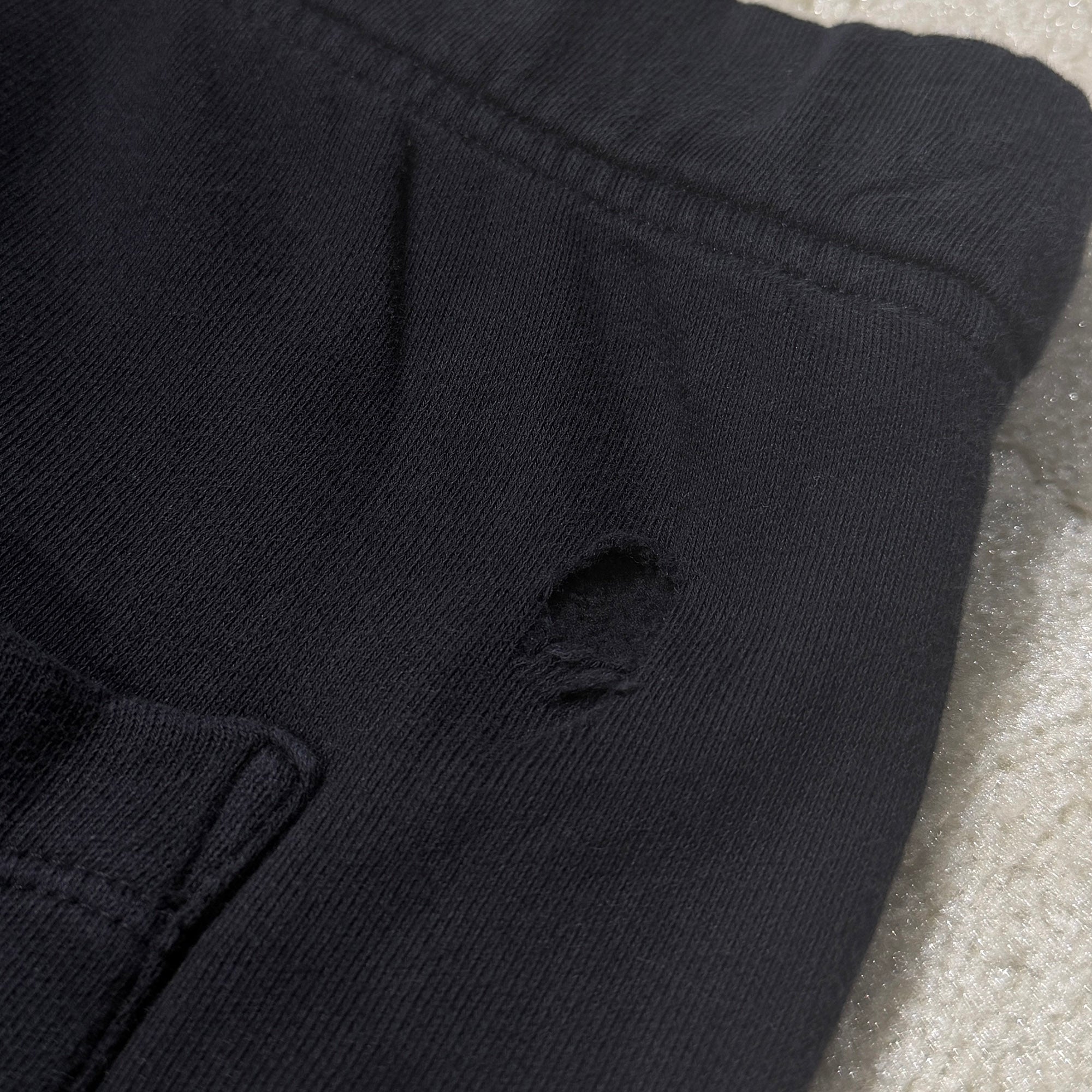 CHROME HEARTS Y NOT Vertical Logo CH Cross Embroidery Sweat Pants Size L クロムハーツ ワイノットバーティカルロゴ CHクロス刺繍 スウェットパンツ サイズL