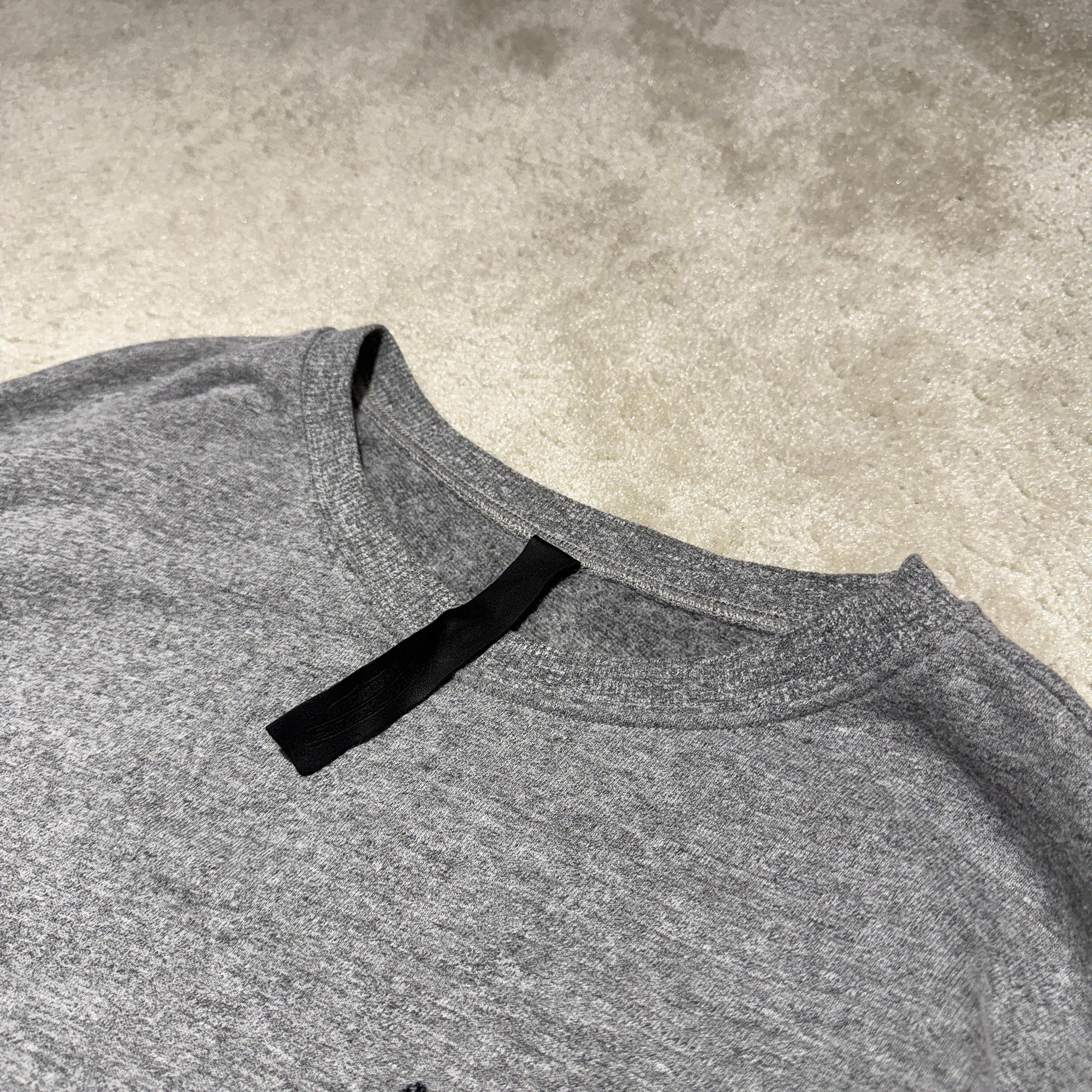CHROME HEARTS Y NOT Cross Leather Patch Sweatshirt Size M クロムハーツ ワイノット クロス レザーパッチ スウェットシャツ サイズM