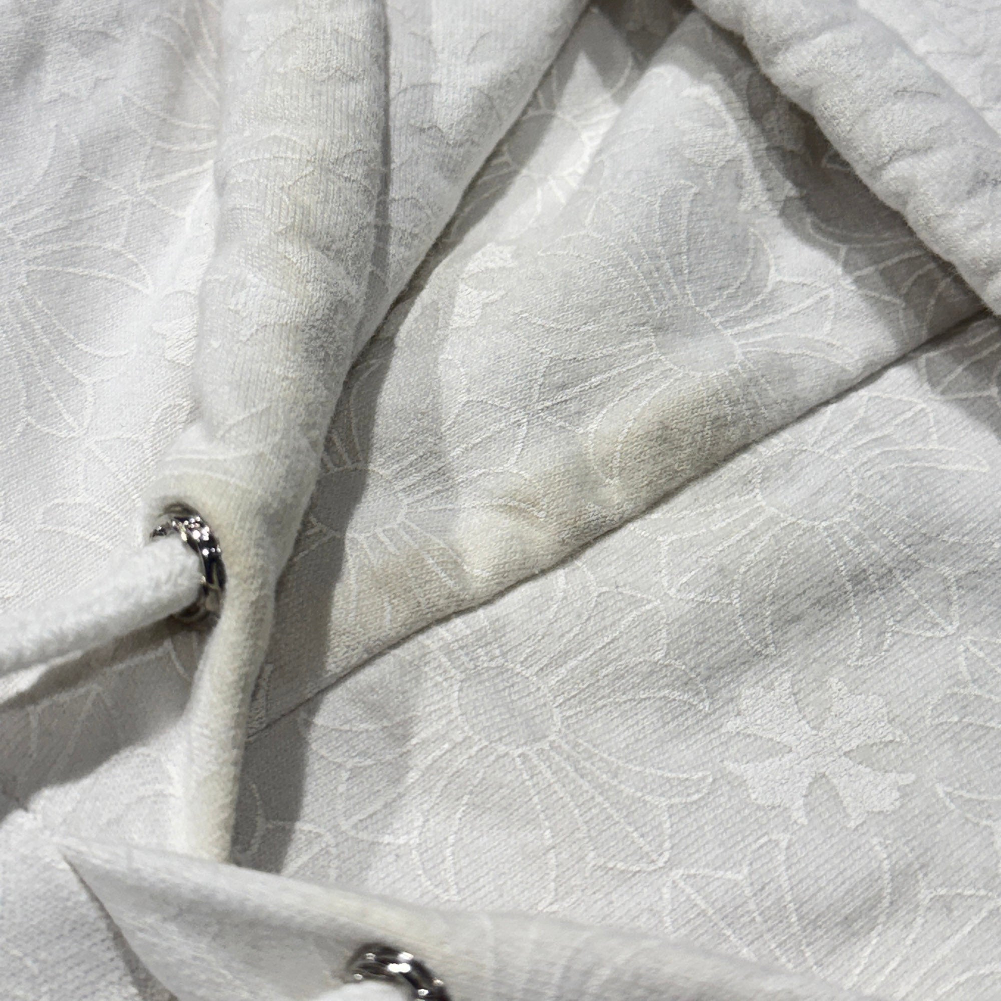 CHROME HEARTS Vertical Logo CH Plus Pullover Hoodie Size XL クロムハーツ ヴァーティカルロゴ CHプラス総柄 プルオーバーフーディ サイズXL