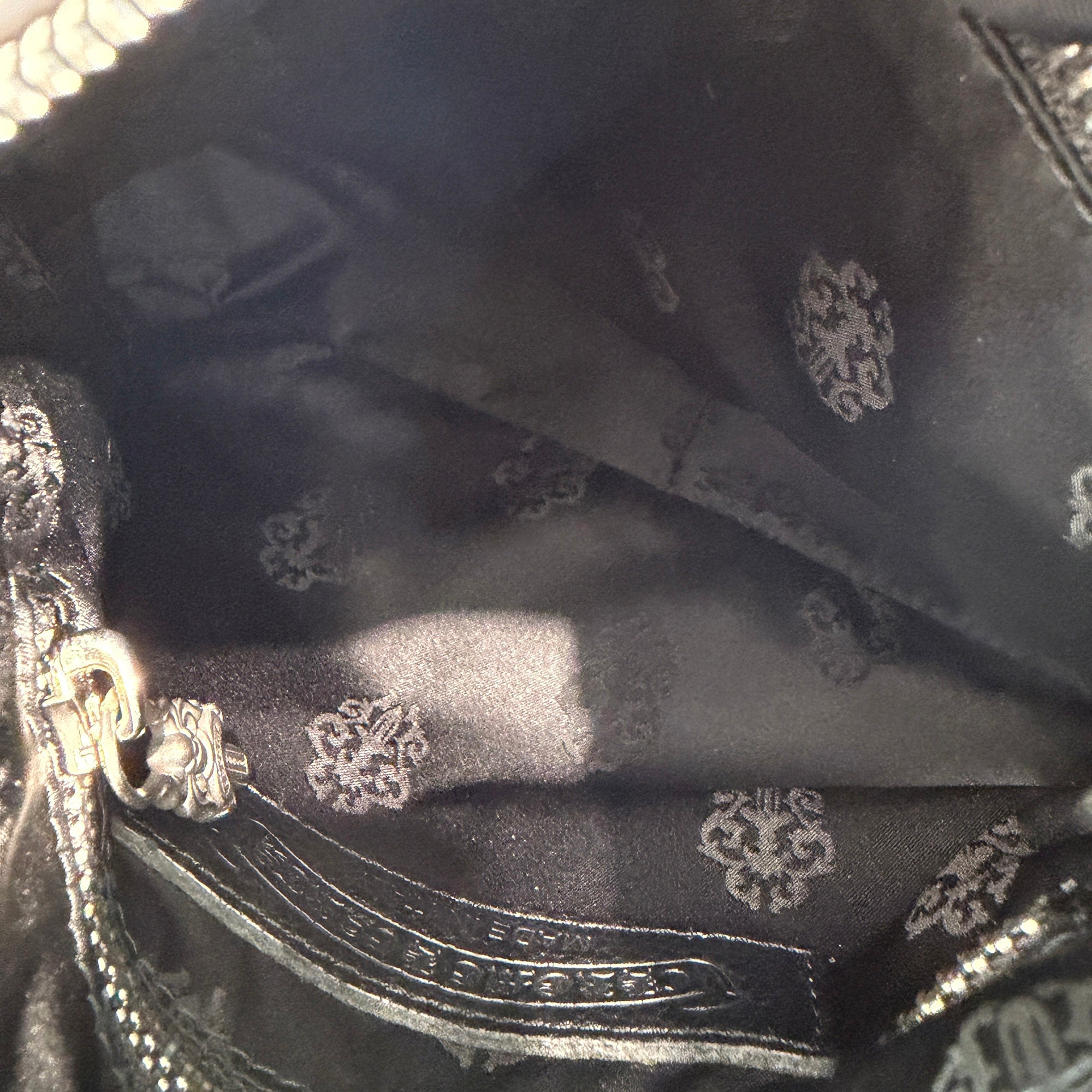 CHROME HEARTS CHICKEN NUGGET Leather Shoulder Bag クロムハーツ チキンナゲット レザー ショルダーバッグ