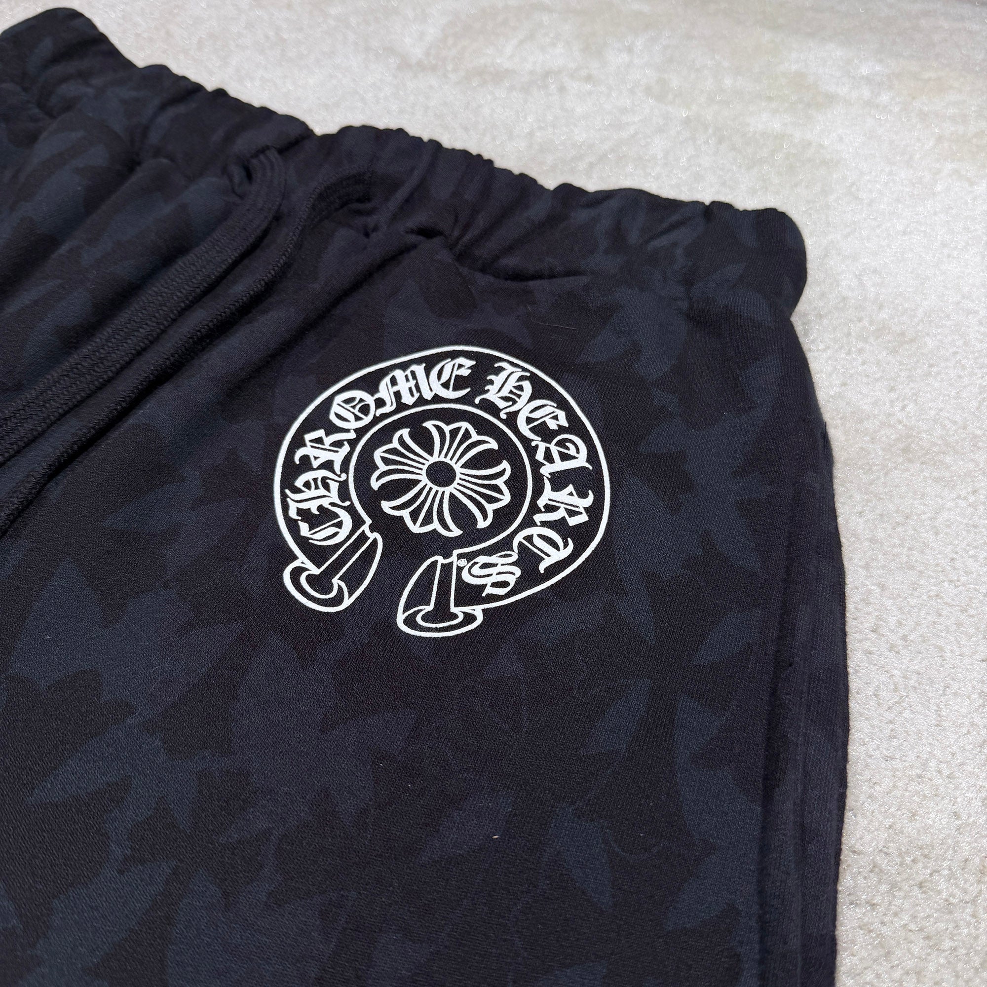 CHROME HEARTS 2024SS Graveyard Cemetery Cross Half Pants Size S クロムハーツ グレイブヤード セメタリークロス ハーフパンツ サイズS