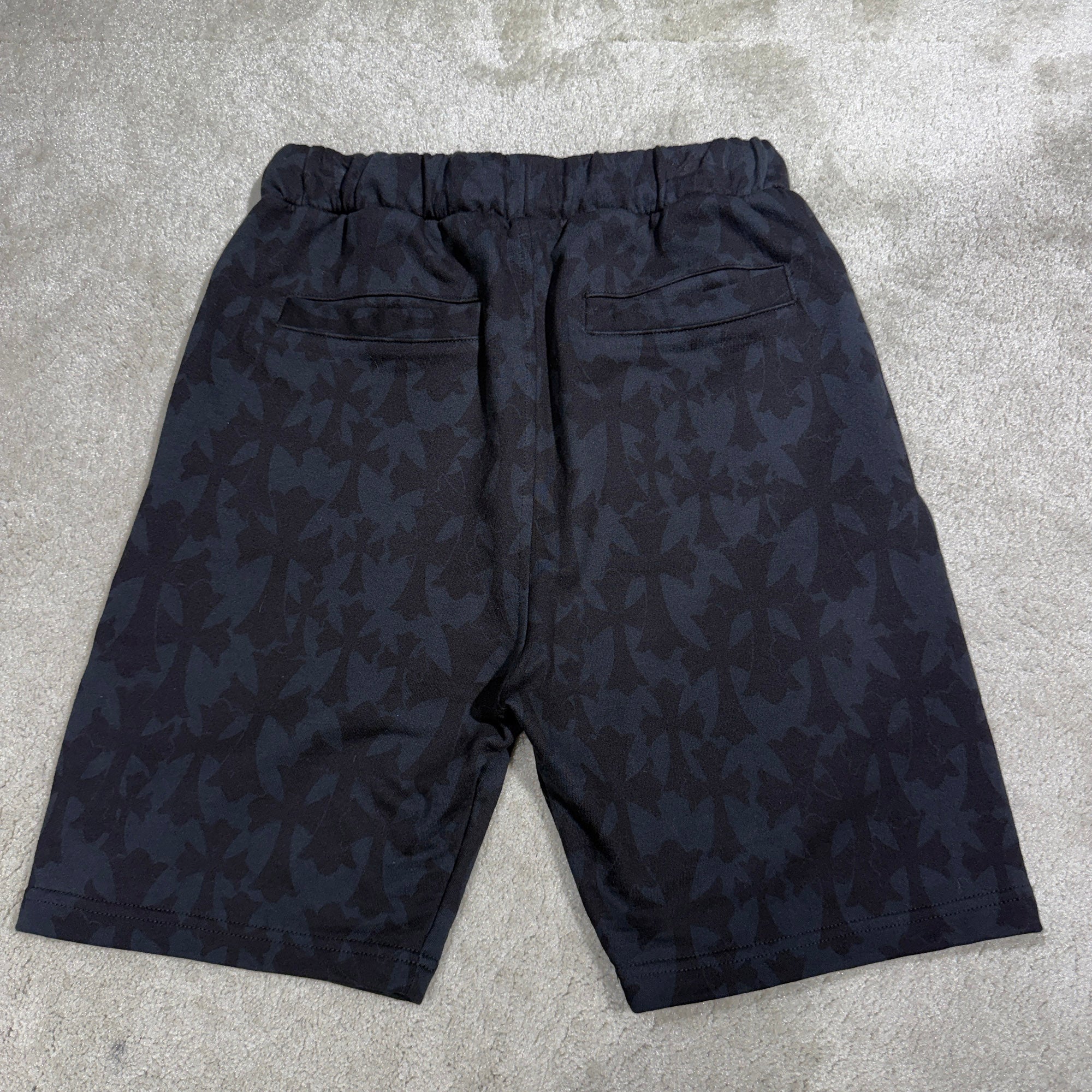 CHROME HEARTS 2024SS Graveyard Cemetery Cross Half Pants Size S クロムハーツ グレイブヤード セメタリークロス ハーフパンツ サイズS
