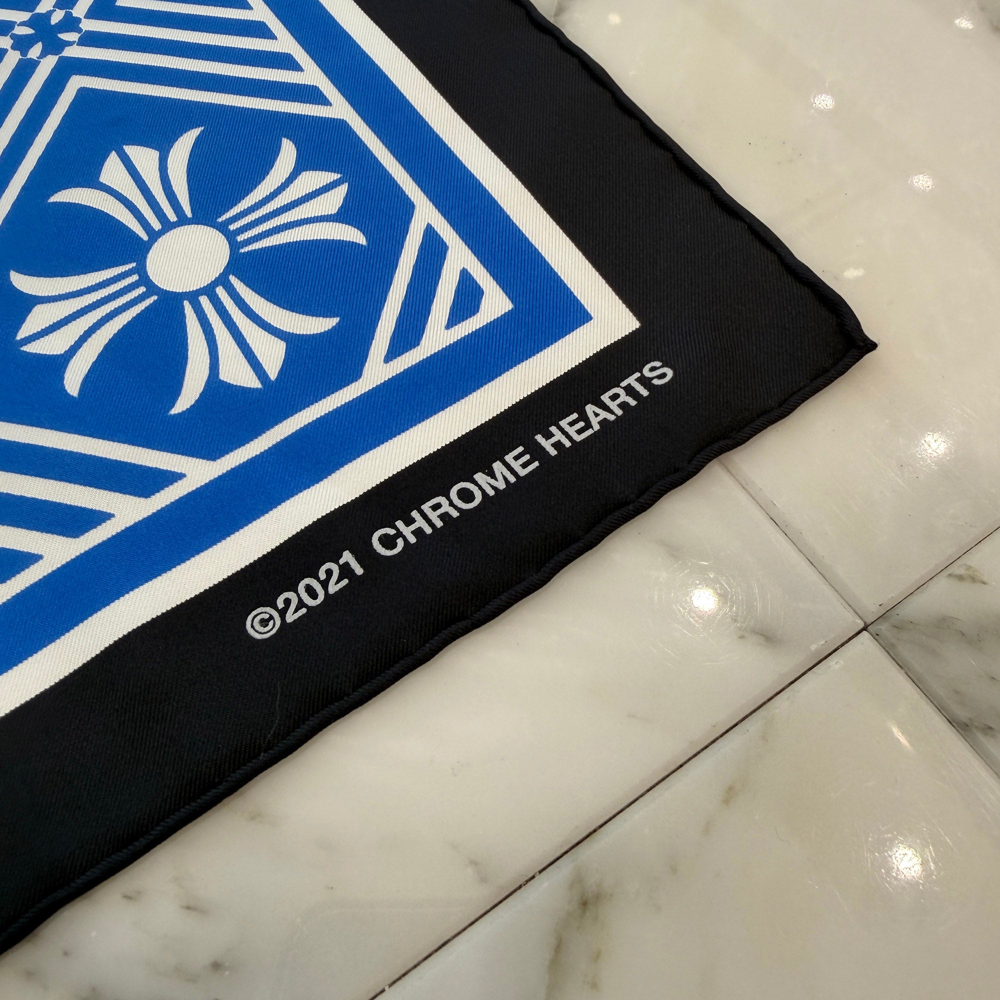 CHROME HEARTS CH Plus Silk Scarf クロムハーツ CHプラス シルクスカーフ