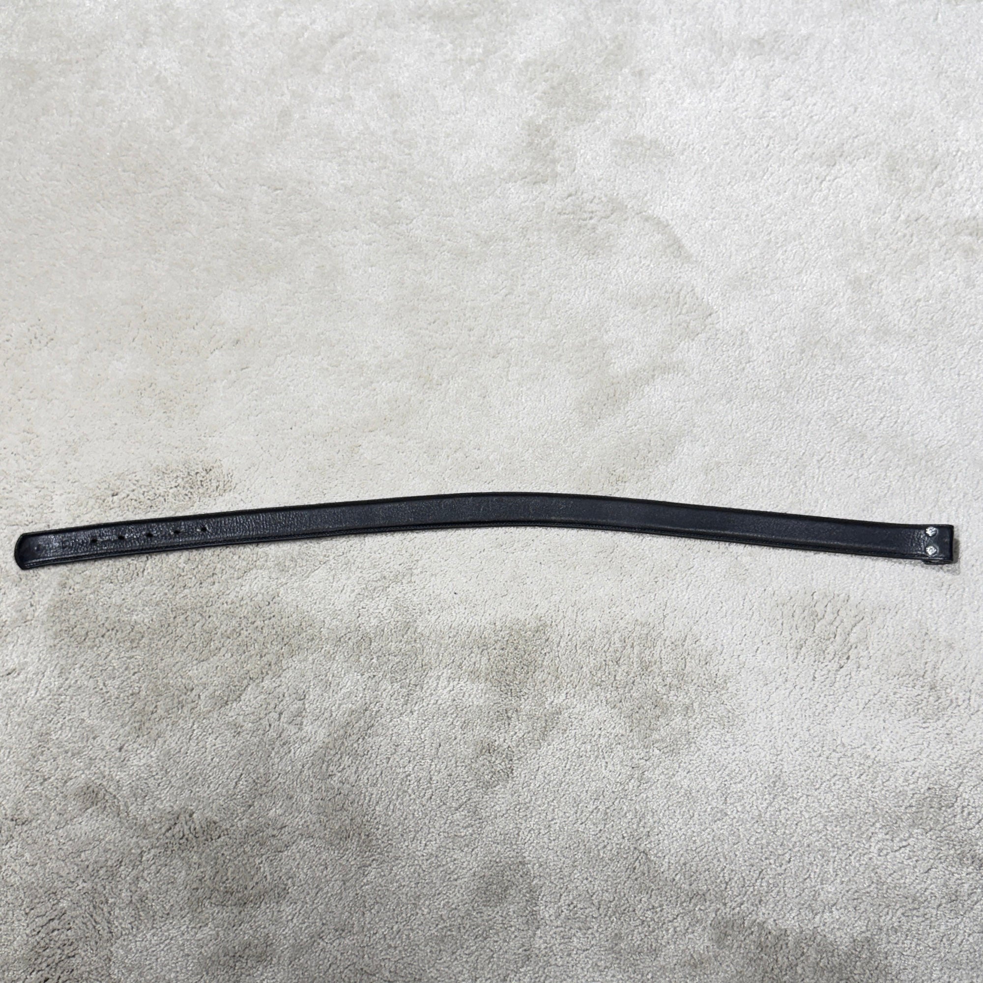 CHROME HEARTS Classic Oval Cross Buckle Belt Size 30 Inch クロムハーツ クラシックオーバルクロス バックル ベルト サイズ30インチ