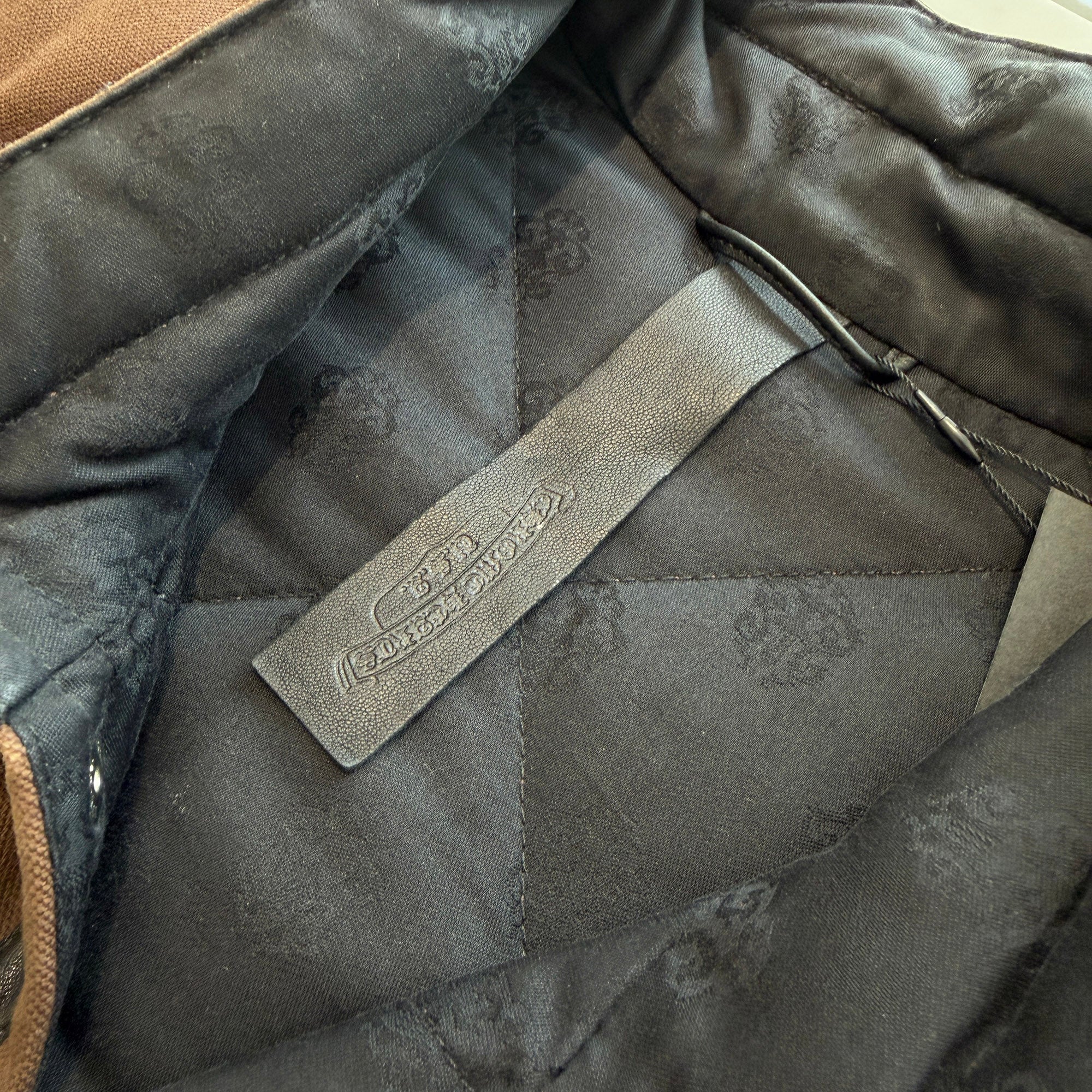 CHROME HEARTS Y NOT TEENAGE KICKS Quilting Denim Vest Size L クロムハーツ ワイノット ティーンエイジ・キック キルティング デニム ベスト サイズL