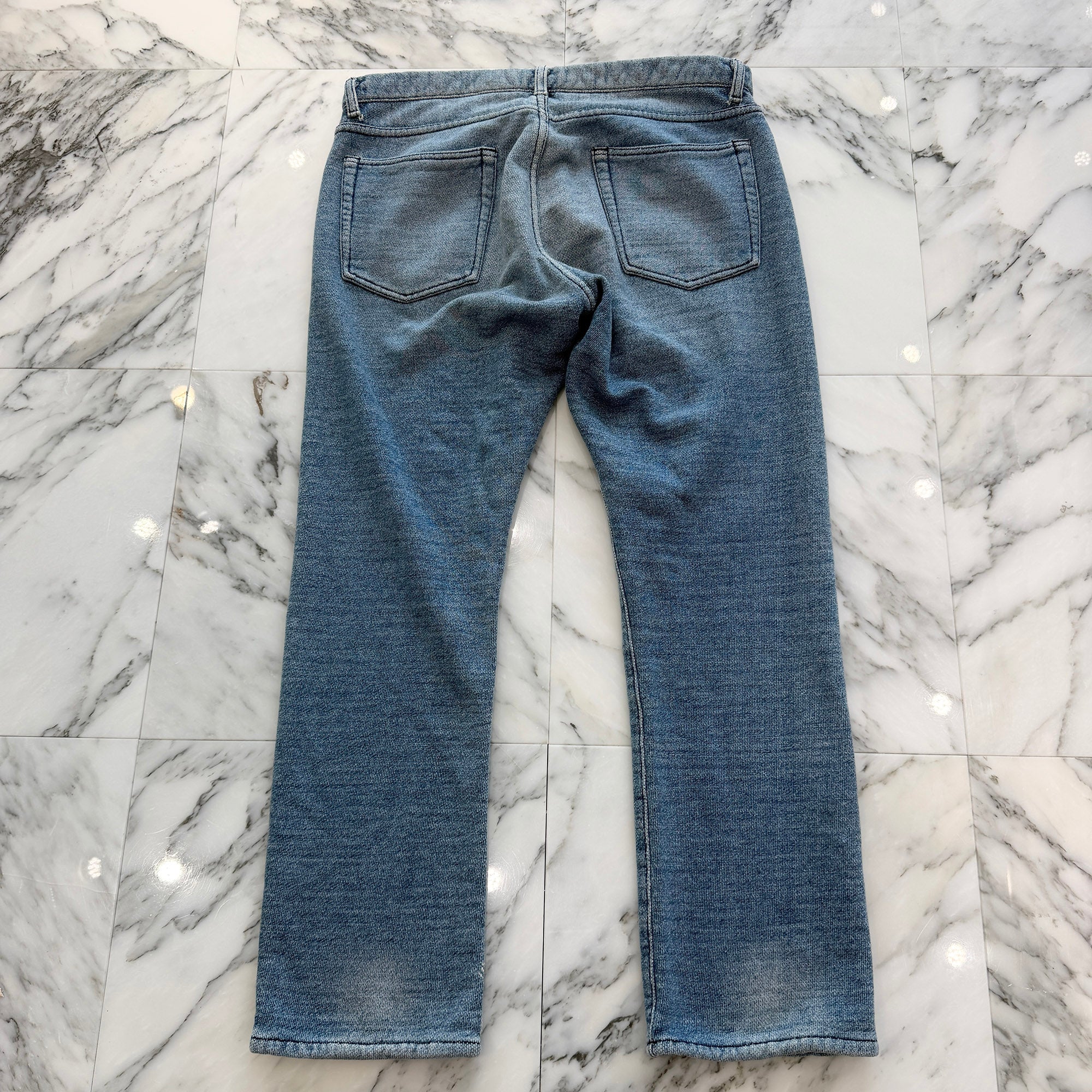 CHROME HEARTS Cross Ball Sweat Denim Pants Size 38 クロムハーツ クロスボール スウェット デニムパンツ サイズ38