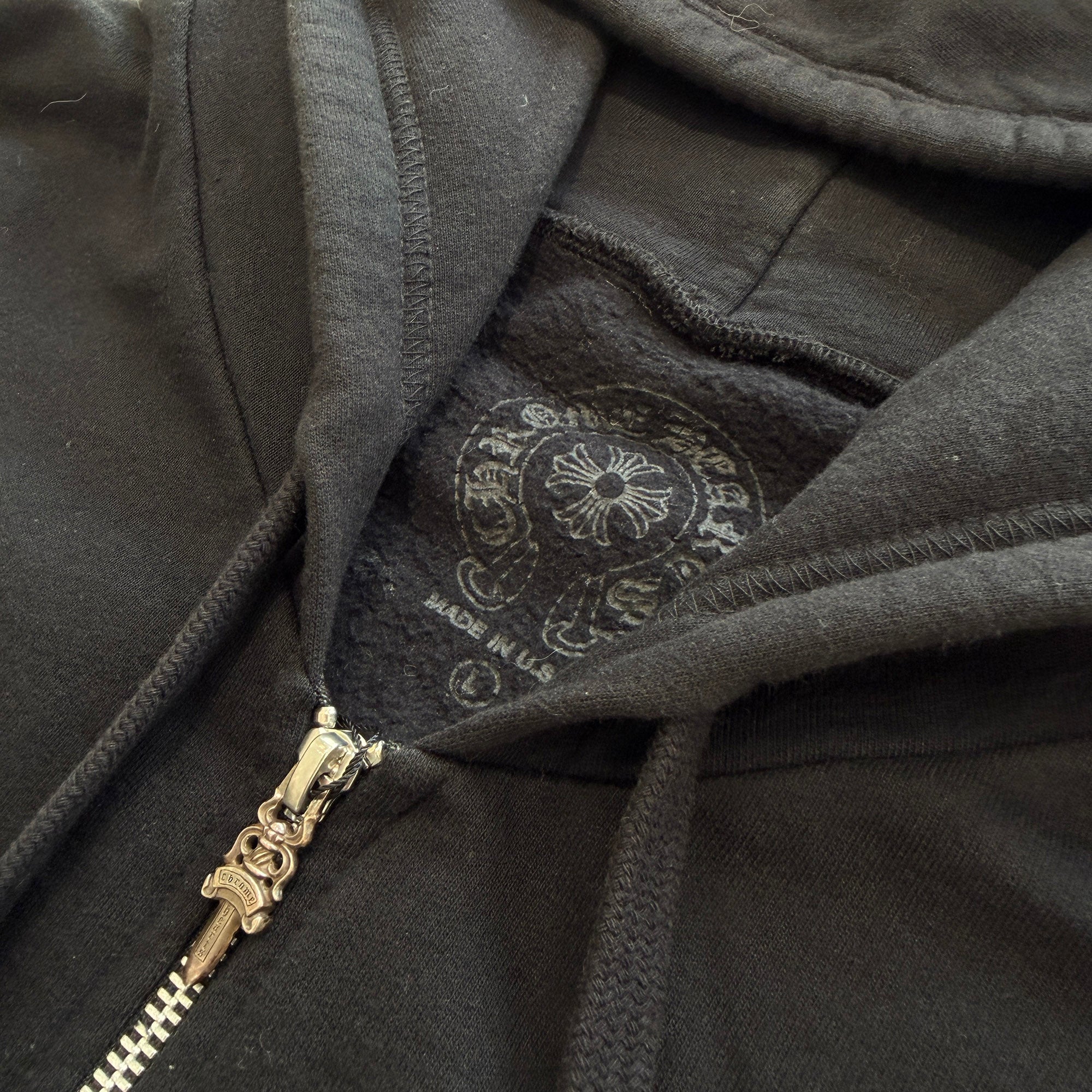 CHROME HEARTS Hollywood Limited Red CH Plus Pullover Hoodie Size L クロムハーツ ハリウッド限定 レッド CHプラス プルオーバー フーディ サイズL