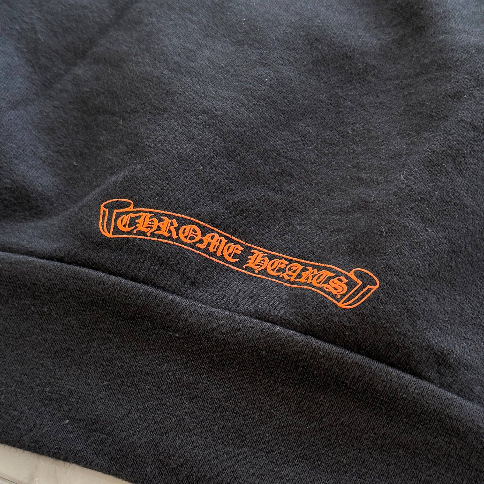 CHROME HEARTS King Taco 3 Cemetery Cross Print Pullover Hoodie Size M クロムハーツ キングタコ 3 セメタリークロス プリント プルオーバーフーディ サイズM