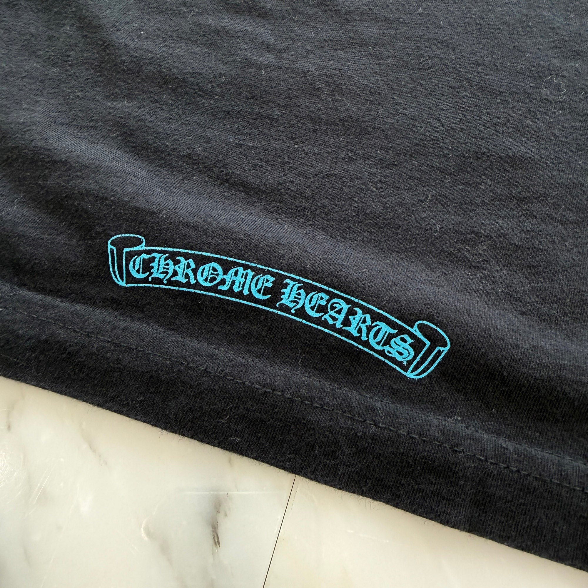 CHROME HEARTS 3 Blue Cross Tee Size M クロムハーツ 3 ブルークロス Tシャツ サイズM