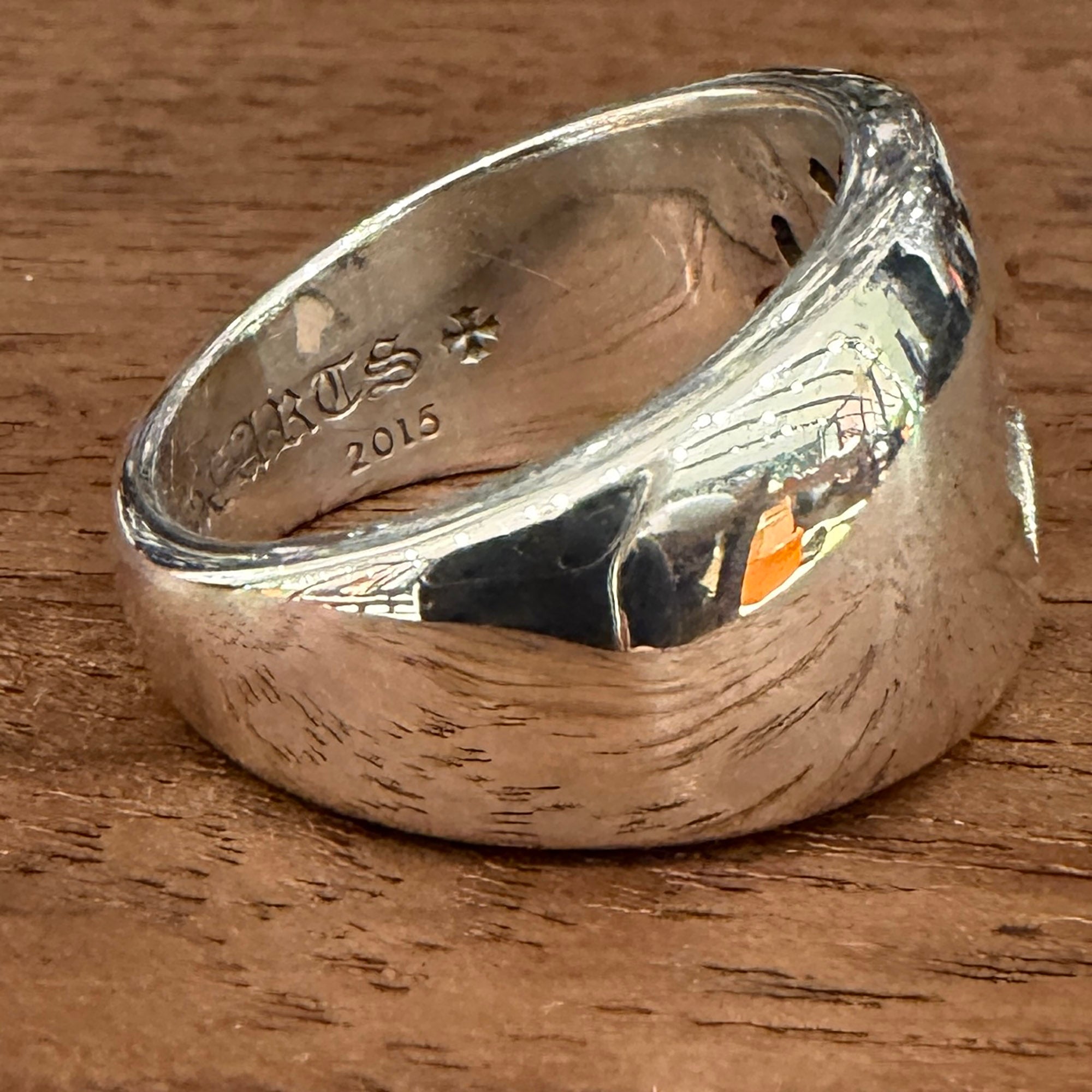 CHROME HEARTS Negative Space CH Plus Ring Size 26.5号 クロムハーツ ネガティブスペース CHプラス リング サイズ26.5号