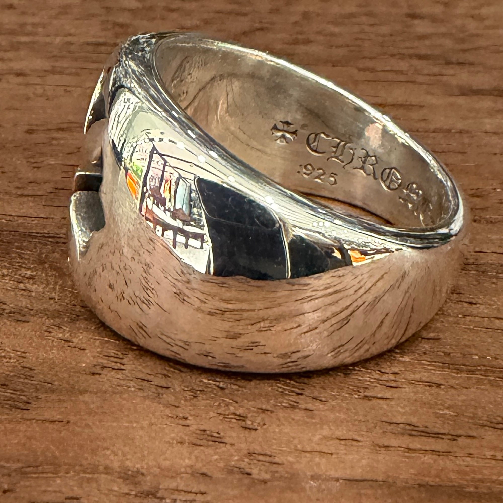 CHROME HEARTS Negative Space CH Plus Ring Size 26.5号 クロムハーツ ネガティブスペース CHプラス リング サイズ26.5号