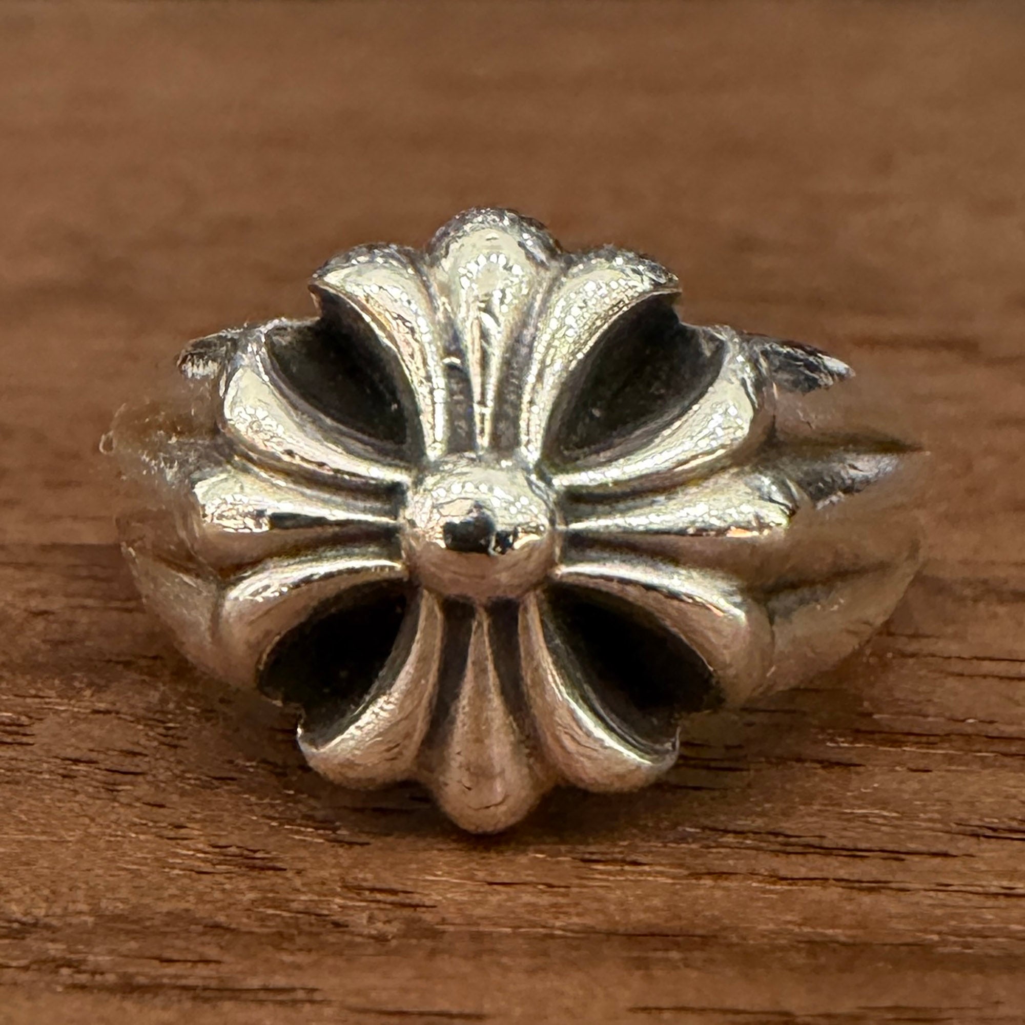 CHROME HEARTS Small Cut Out CH Plus Ring Size 14号 クロムハーツ スモール カットアウト CHプラス リング サイズ14号