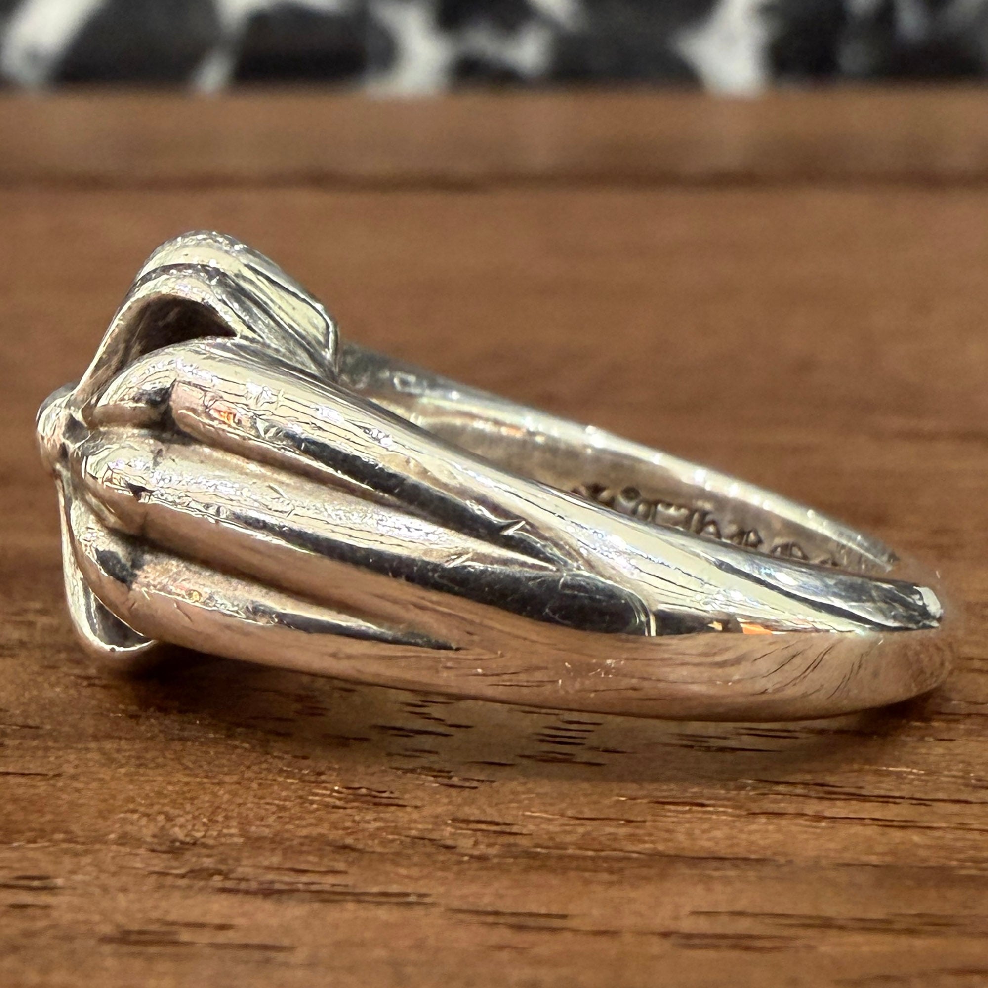 CHROME HEARTS Small Cut Out CH Plus Ring Size 14号 クロムハーツ スモール カットアウト CHプラス リング サイズ14号