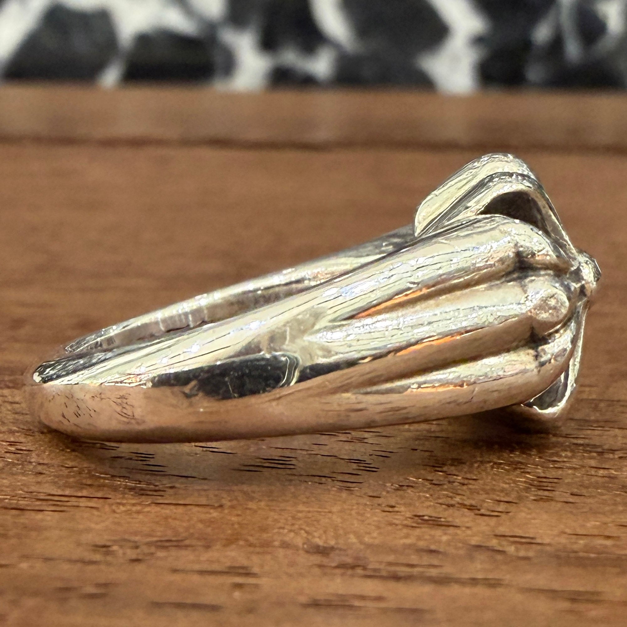 CHROME HEARTS Small Cut Out CH Plus Ring Size 14号 クロムハーツ スモール カットアウト CHプラス リング サイズ14号