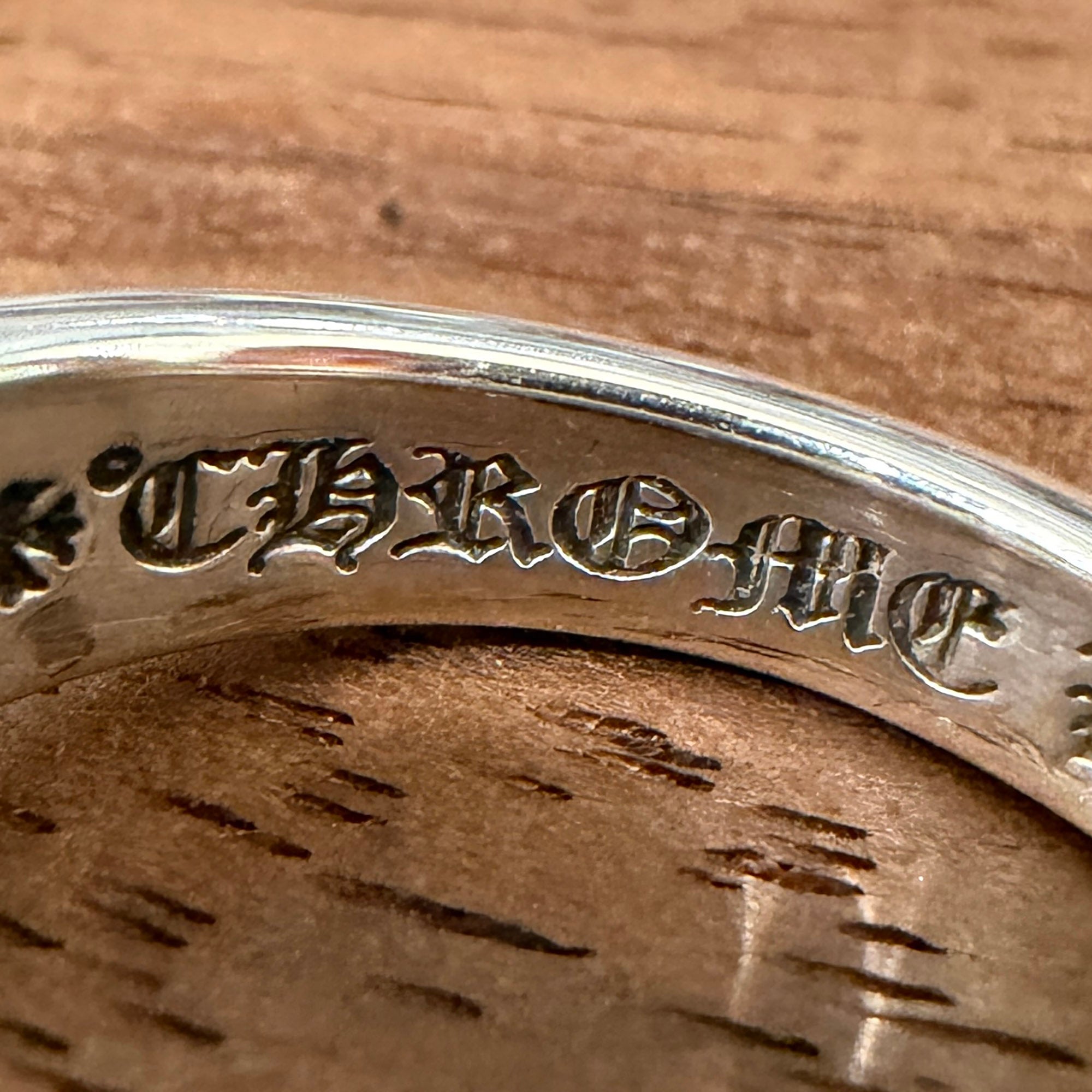 CHROME HEARTS Small Cut Out CH Plus Ring Size 14号 クロムハーツ スモール カットアウト CHプラス リング サイズ14号