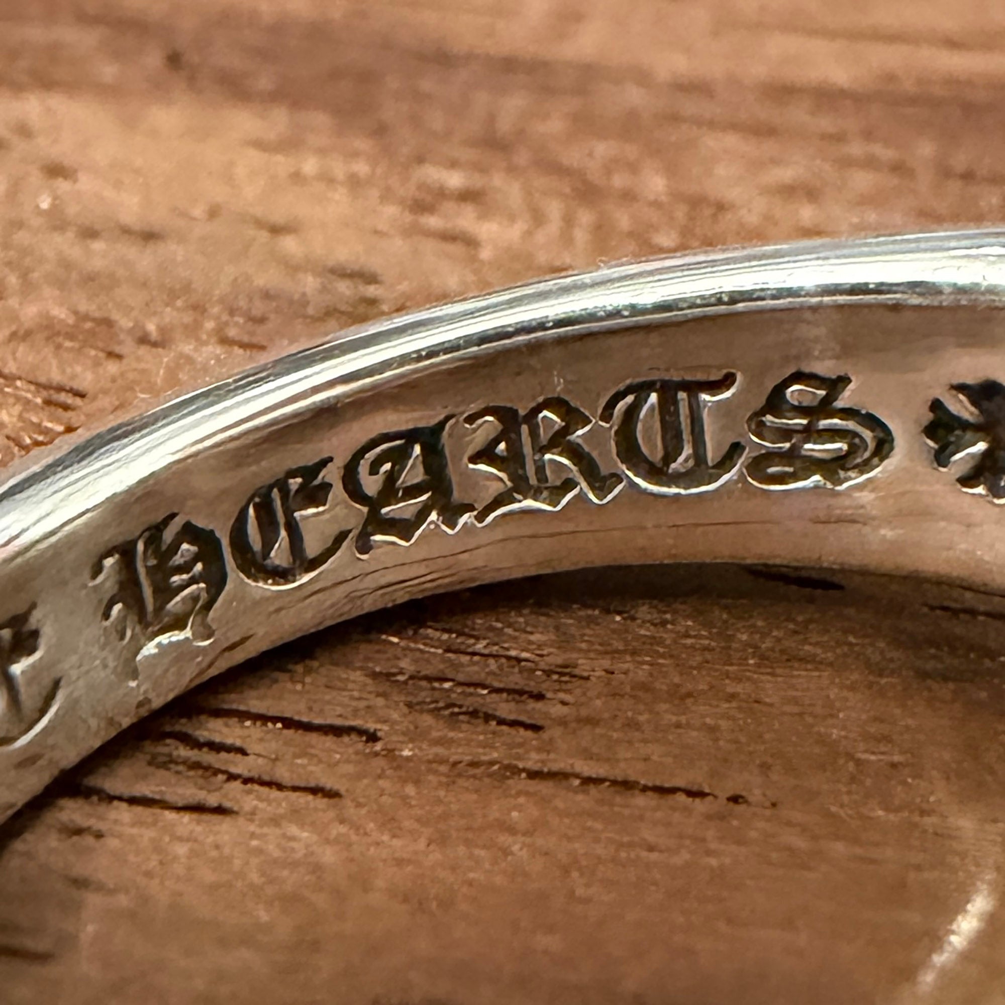 CHROME HEARTS Small Cut Out CH Plus Ring Size 14号 クロムハーツ スモール カットアウト CHプラス リング サイズ14号