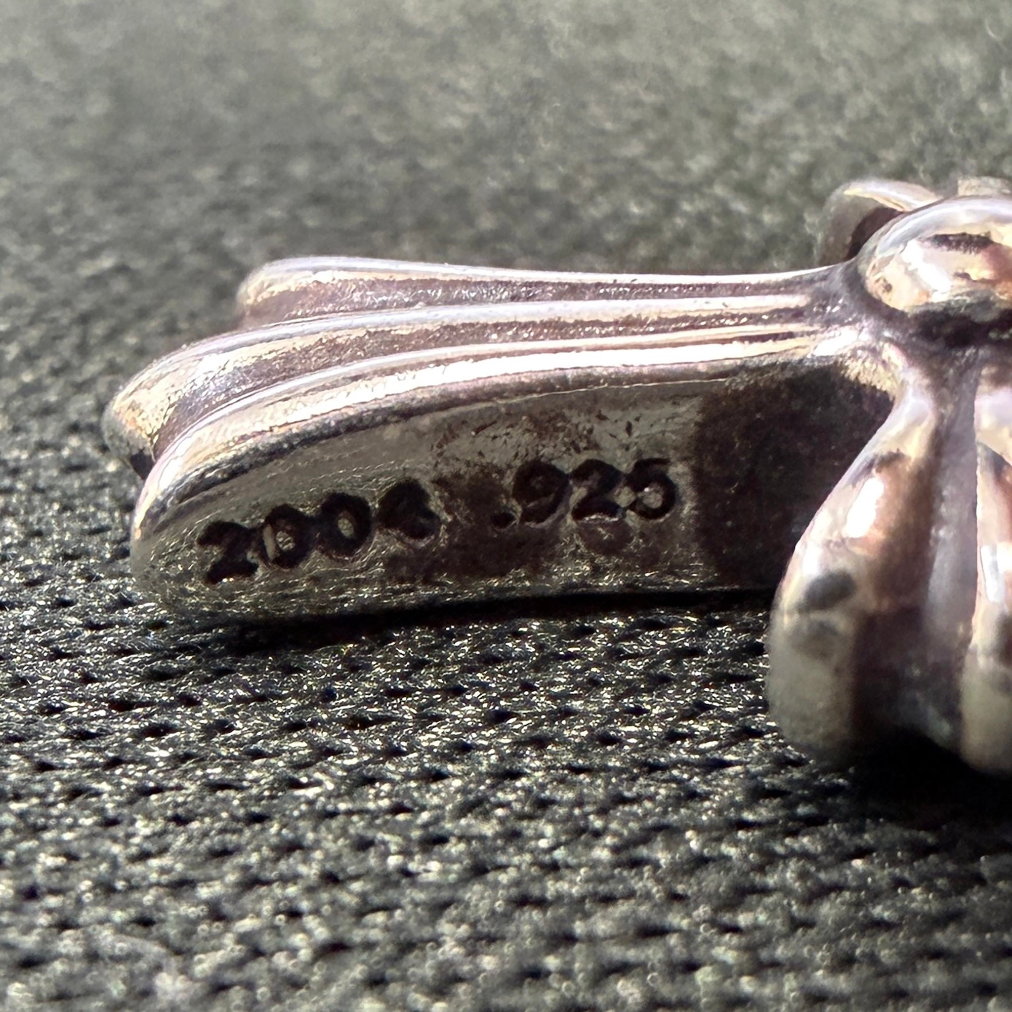 CHROME HEARTS CH Cross Baby Fat Charm Pave Diamond クロムハーツ CHクロス ベビーファット チャーム パヴェダイヤモンド