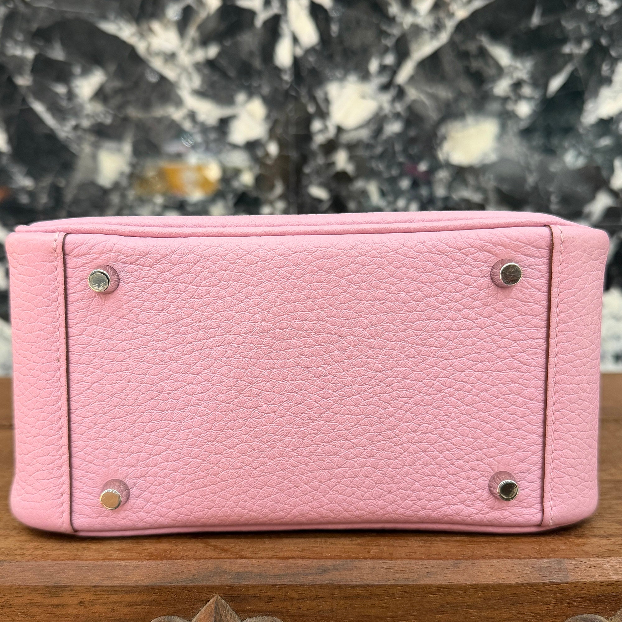 HERMES Lindy Mini "Mauve Sylvestre" U刻印 エルメス リンディミニ "モーヴシルベストル" レザーショルダーバッグ U刻印