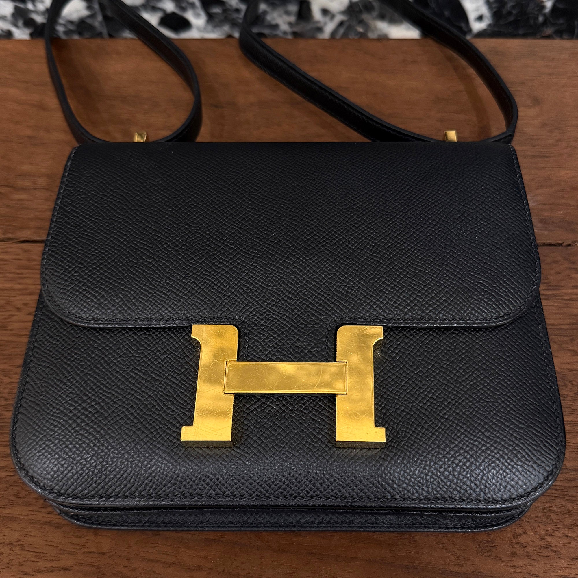 HERMES Constance III Mini 18 Bag "Noir" Y刻印 エルメス コンスタンス 3 ミニ 18 バッグ "ノワール" Y刻印