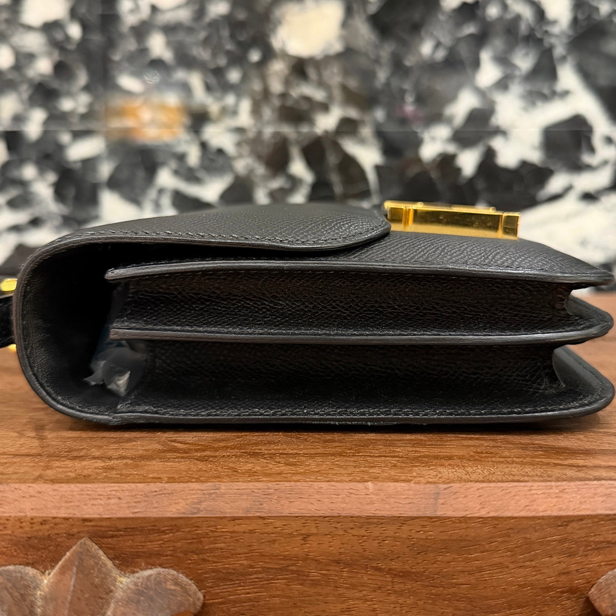 HERMES Constance III Mini 18 Bag "Noir" Y刻印 エルメス コンスタンス 3 ミニ 18 バッグ "ノワール" Y刻印