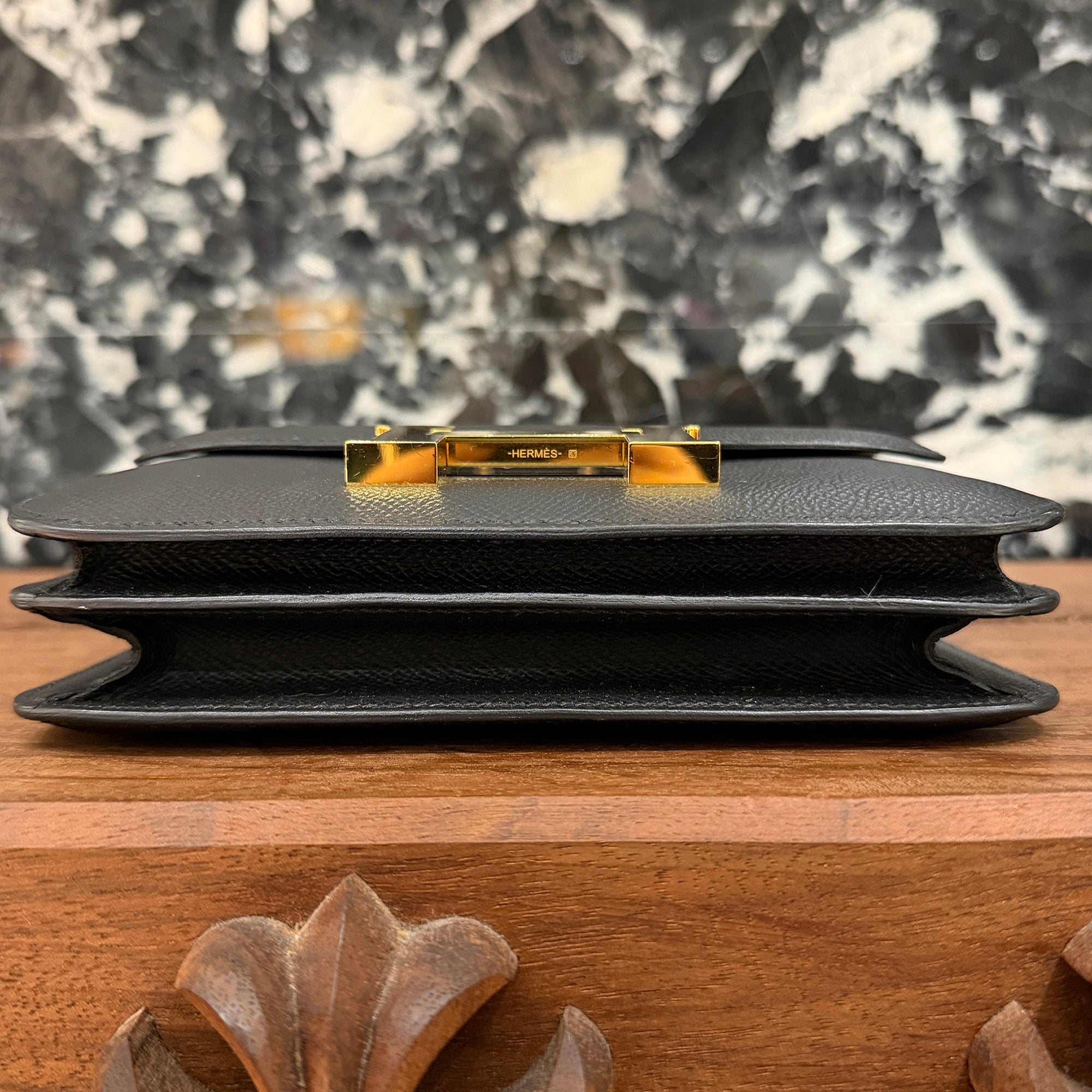HERMES Constance III Mini 18 Bag "Noir" Y刻印 エルメス コンスタンス 3 ミニ 18 バッグ "ノワール" Y刻印