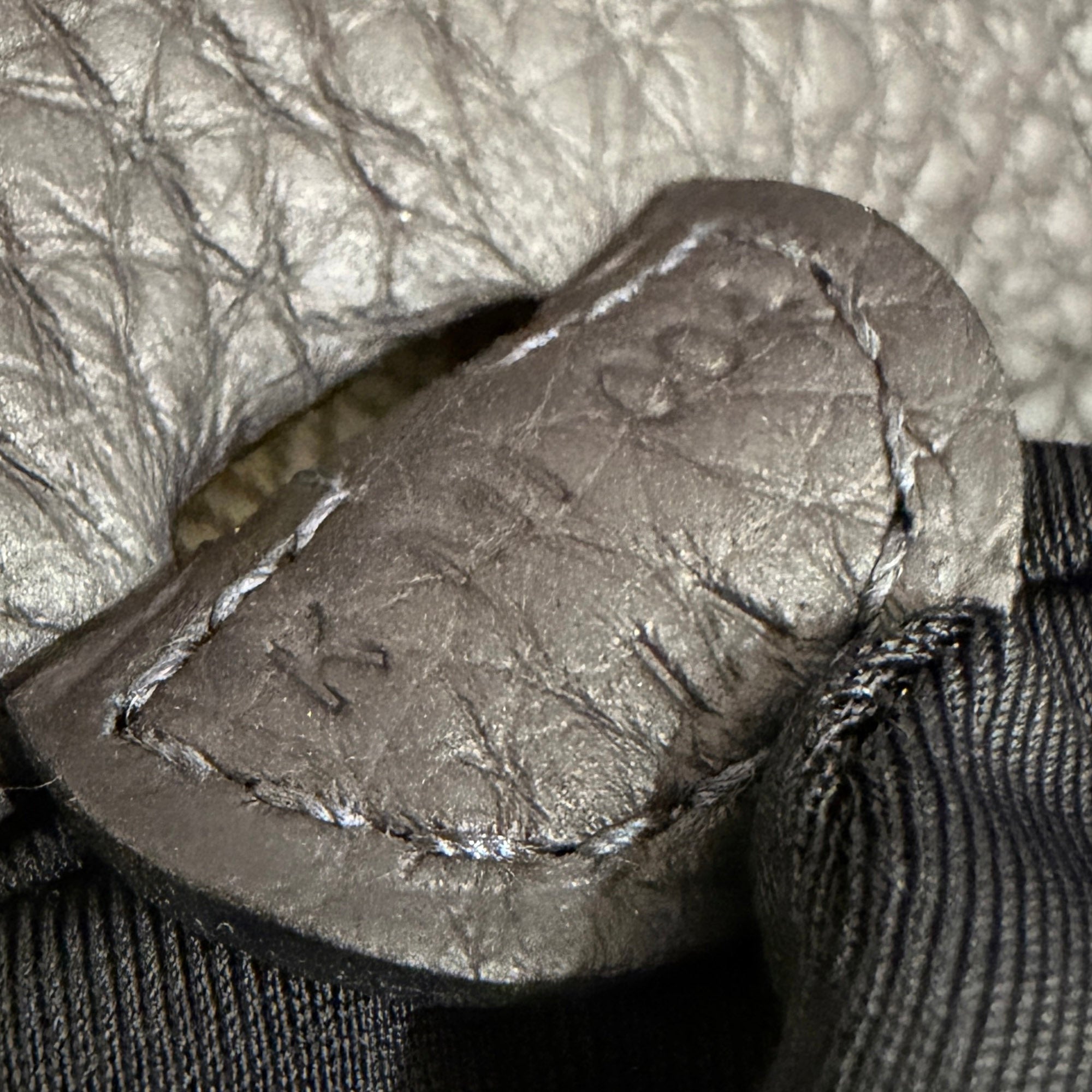 HERMES Evelyn Amazon TPM "Ebene" K刻印 エルメス エブリン アマゾン TPM "エベンヌ" レザーショルダーバッグ K刻印