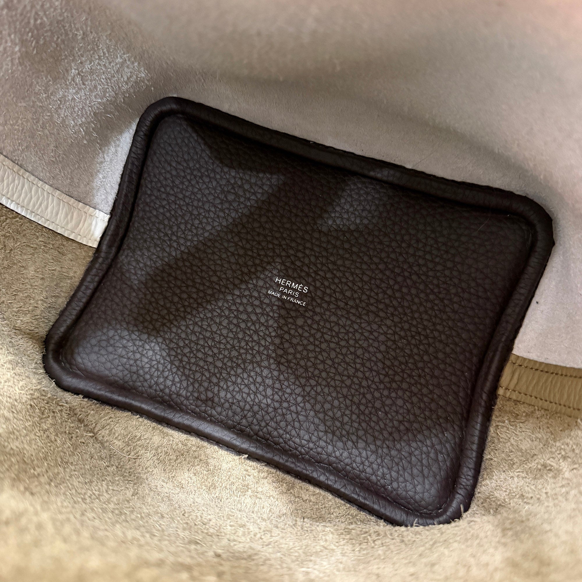 HERMES Picotin Lock Casaque 18(PM) "Beige Marfa / Nata/Macassar" W刻印 エルメス ピコタンロック カザックドゥ 18(PM) "ベージュ マルファ×ナタ/マカサー" W刻印