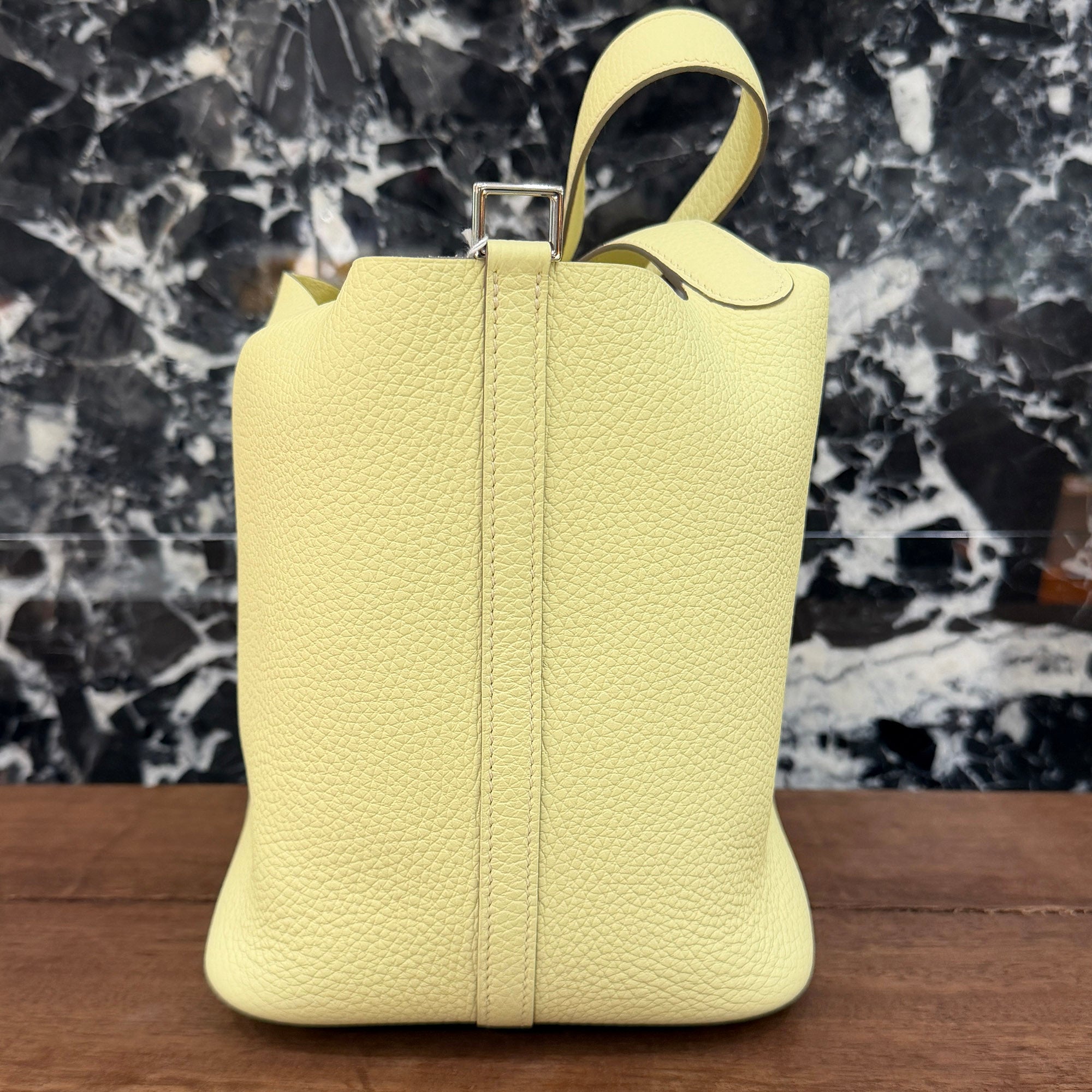 HERMES Picotin Lock MM "Jaune Milton" W刻印 エルメス ピコタンロック 22 MM "ジョーヌミルトン" W刻印