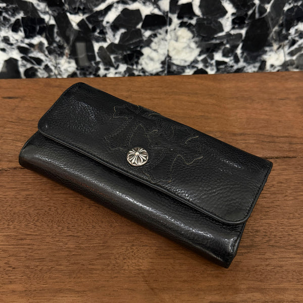 CHROME HEARTS 2 Cross Patch Judy Cross Ball Wallet クロムハーツ 2クロスパッチ ジュディ クロスボール ウォレット