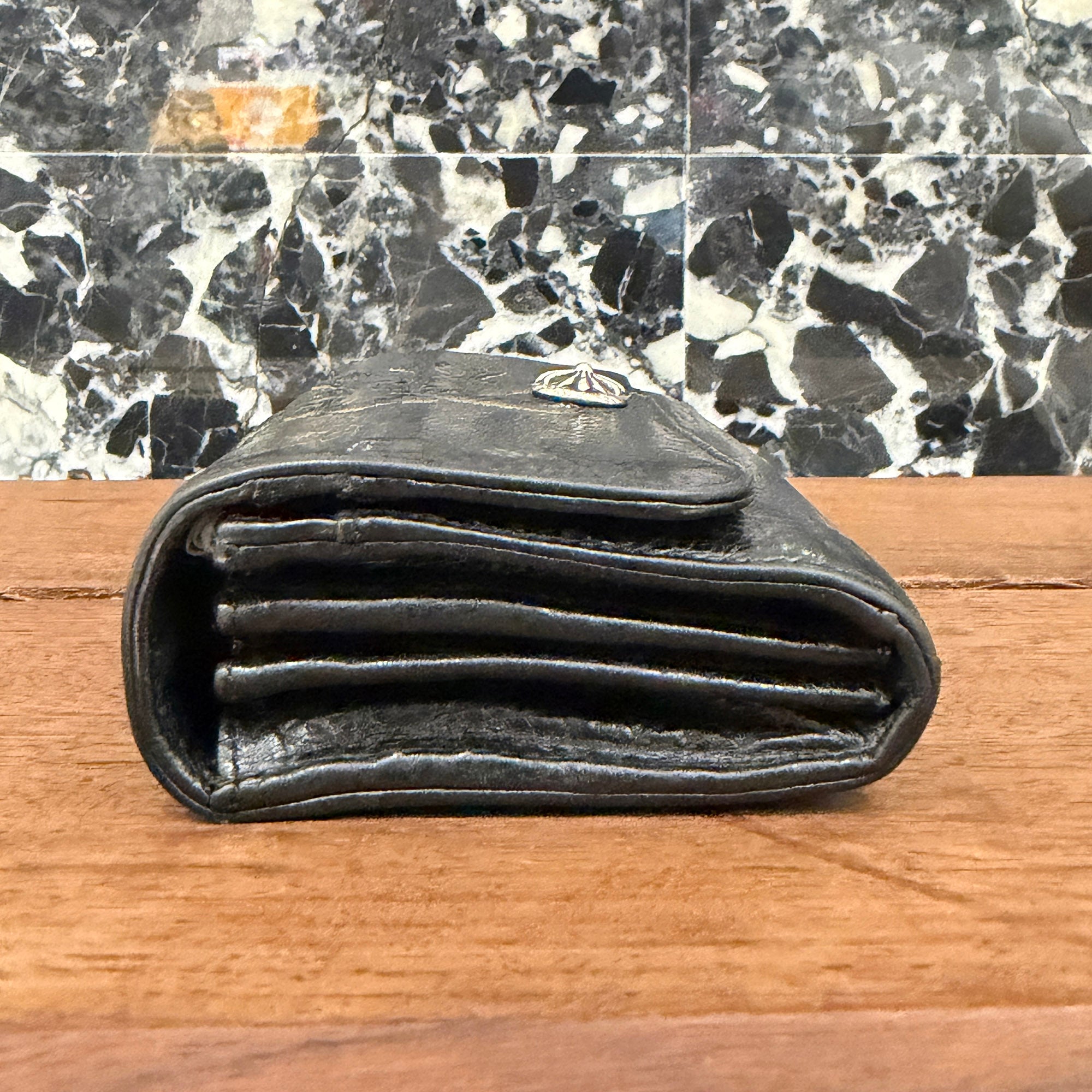 CHROME HEARTS 2 Cross Patch Judy Cross Ball Wallet クロムハーツ 2クロスパッチ ジュディ クロスボール ウォレット