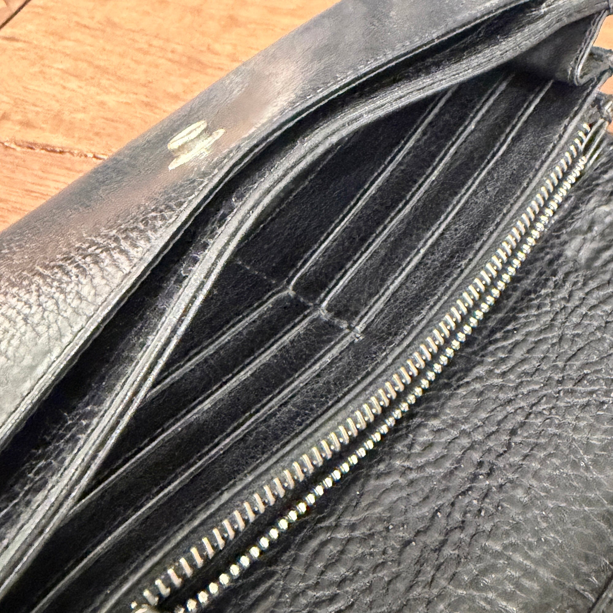 CHROME HEARTS 2 Cross Patch Judy Cross Ball Wallet クロムハーツ 2クロスパッチ ジュディ クロスボール ウォレット