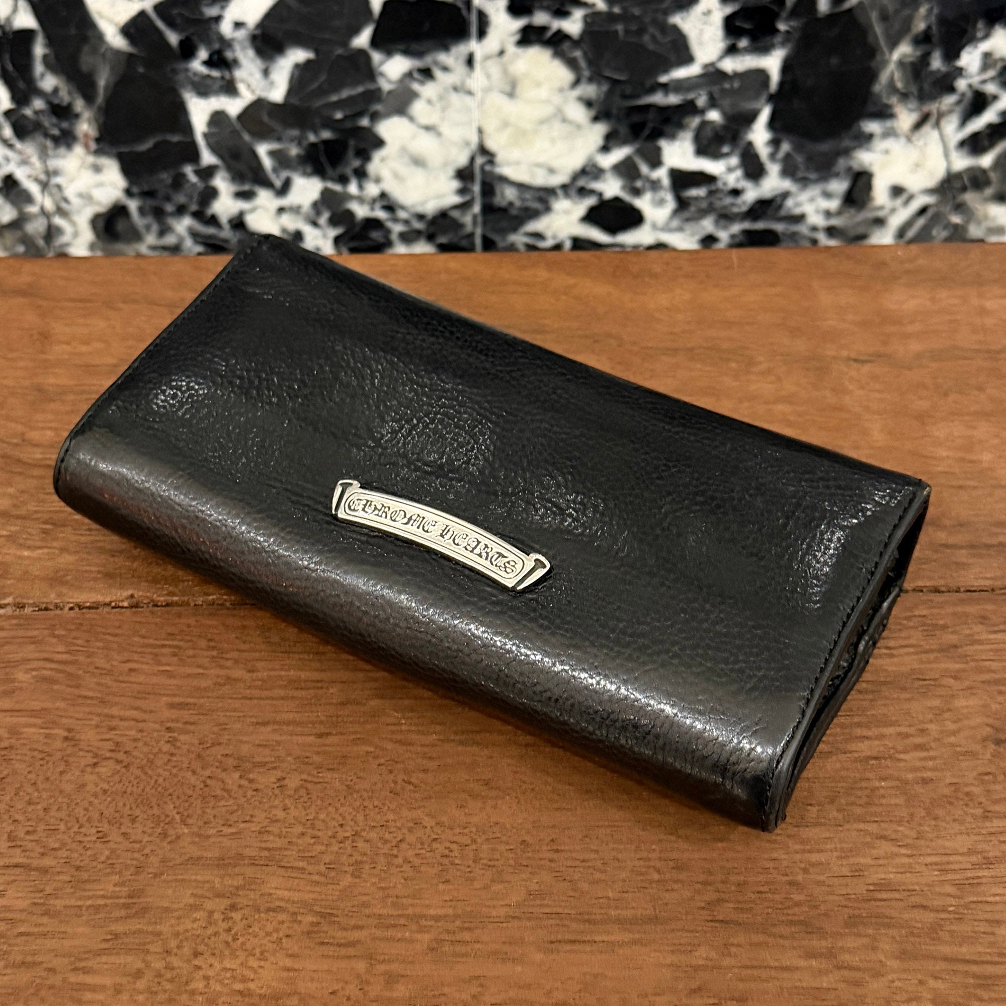 CHROME HEARTS 2 Cross Patch Judy Cross Ball Wallet クロムハーツ 2クロスパッチ ジュディ クロスボール ウォレット