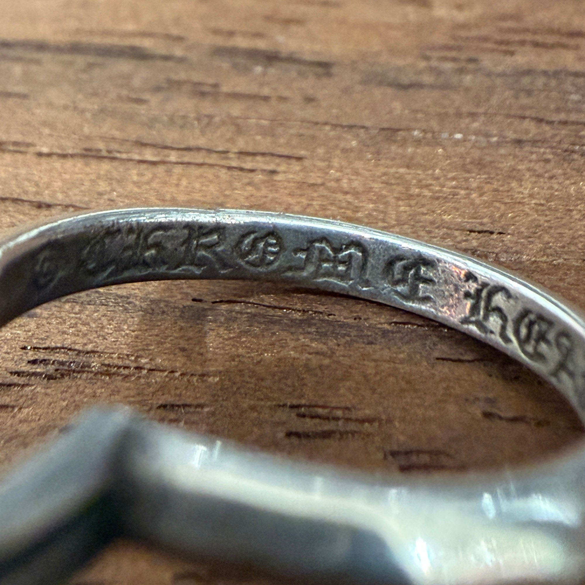 CHROME HEARTS TINY CH Cross Hoop Earrings クロムハーツ タイニー CHクロス フープイヤリング ピアス